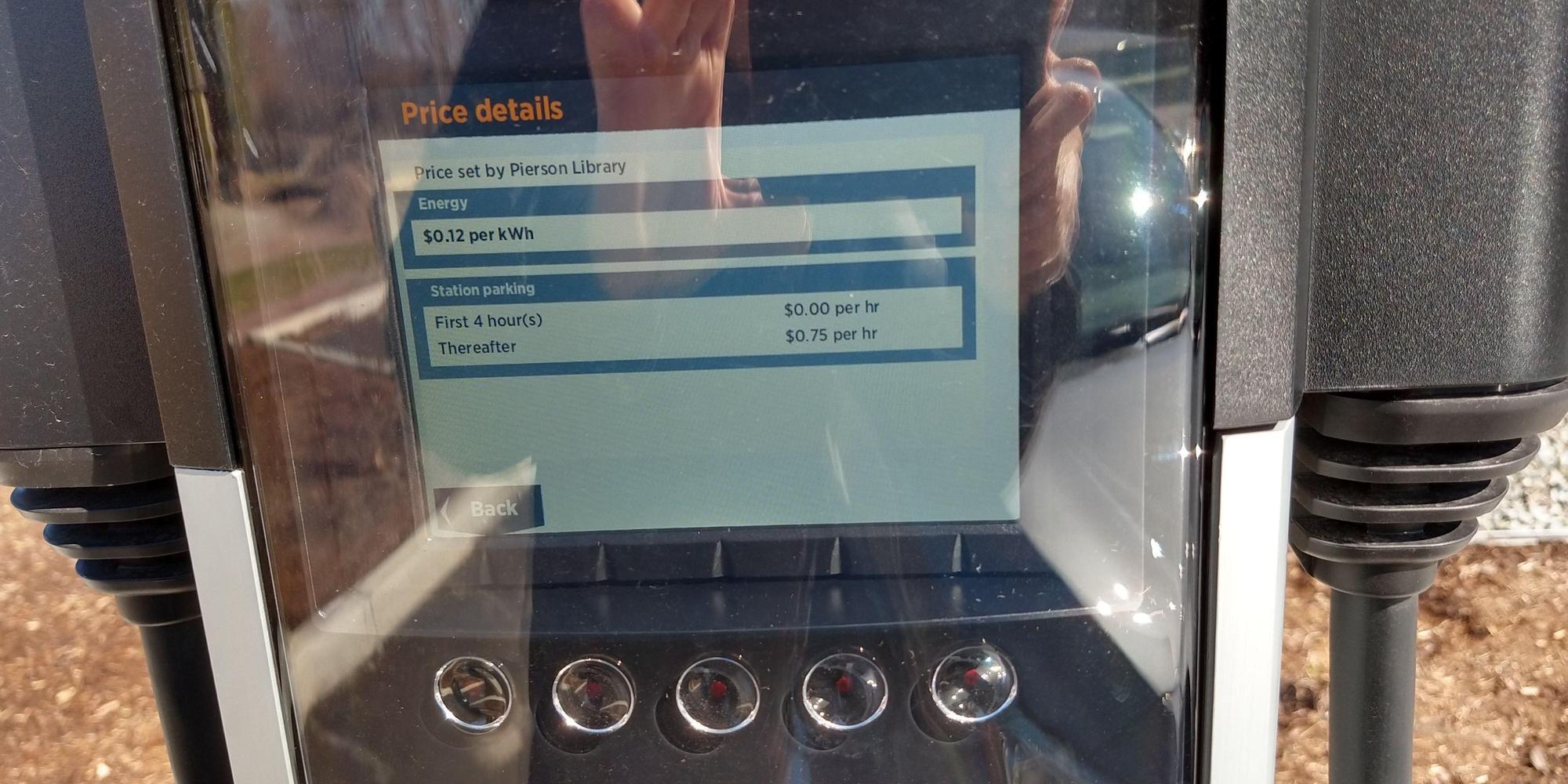 Pierson Library Shelburne, VT EV Station