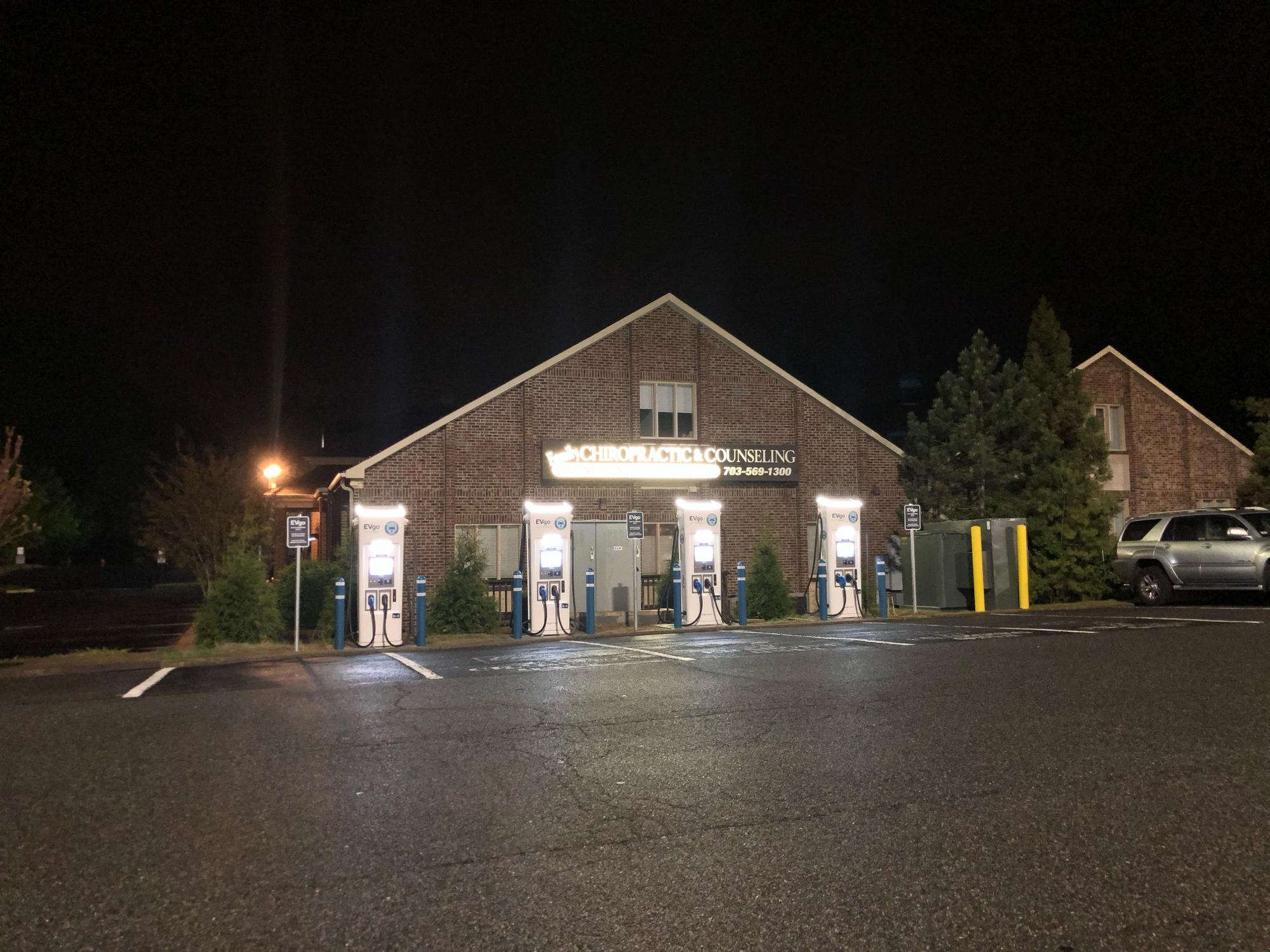Old Keene Mill Shopping Center Springfield, VA EV Station
