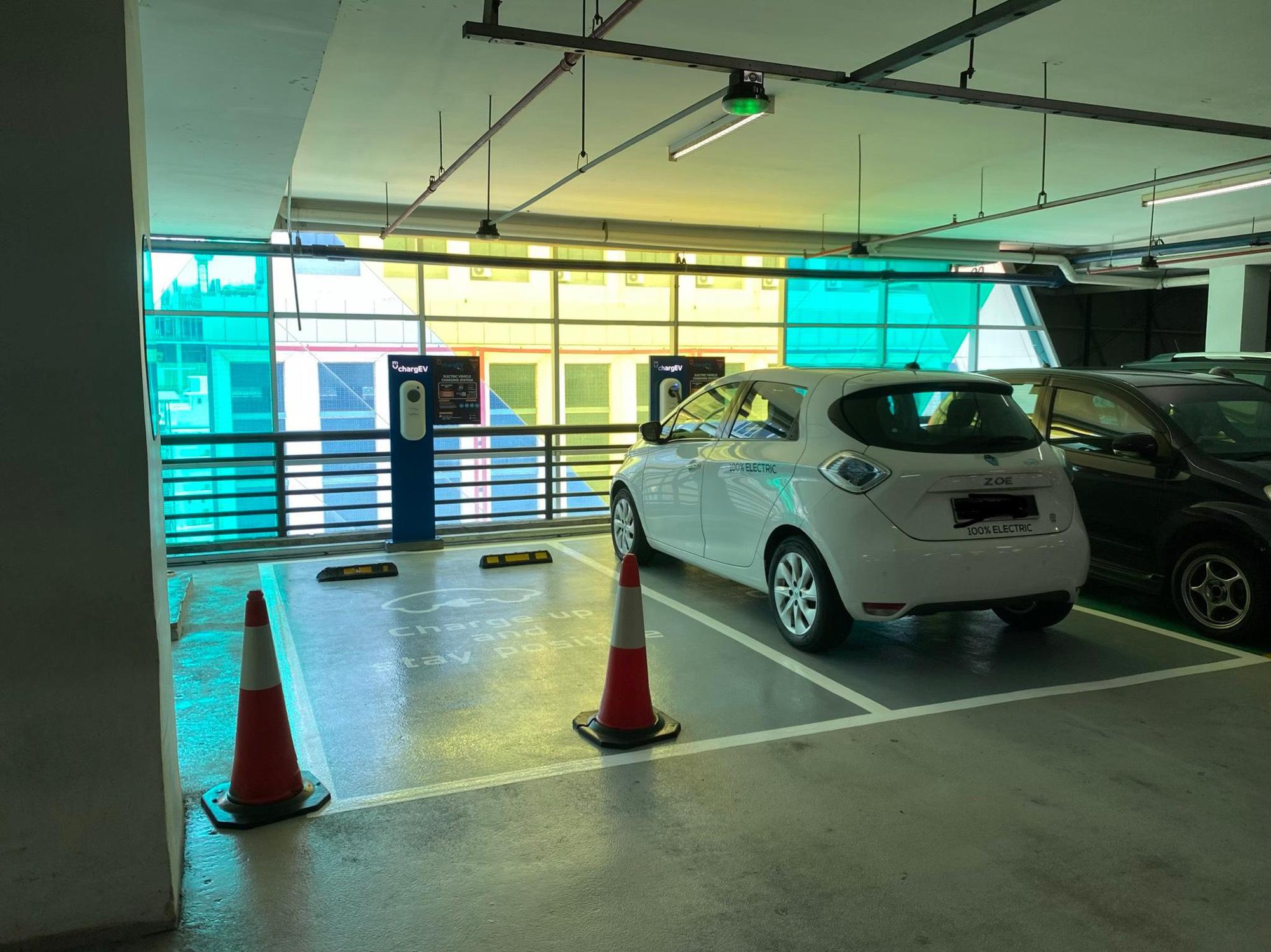 chargEV JBCC KOMTAR (22 kW AC) Johor Bahru, Johor EV Station