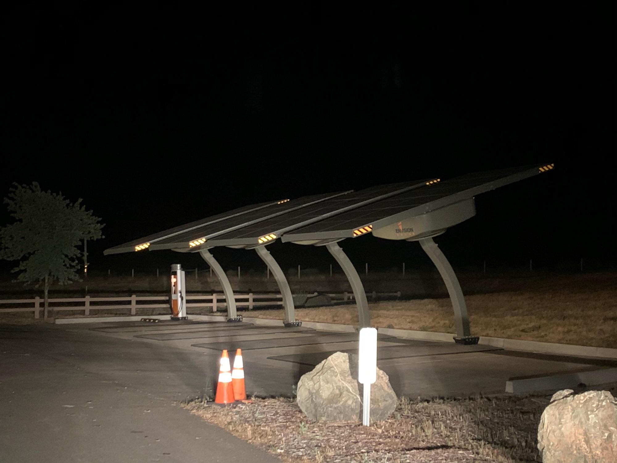 Caltrans Shandon Safety Roadside Rest Area Shandon, CA EV Station