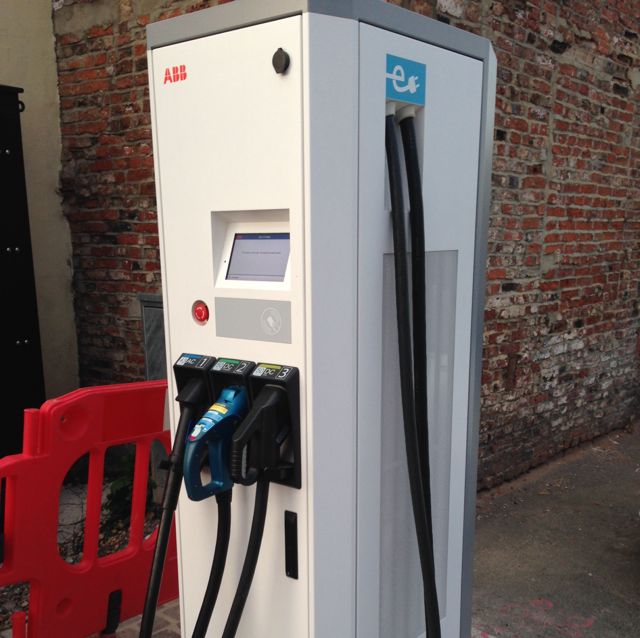 Street Car Park StocktononTees, England EV Station