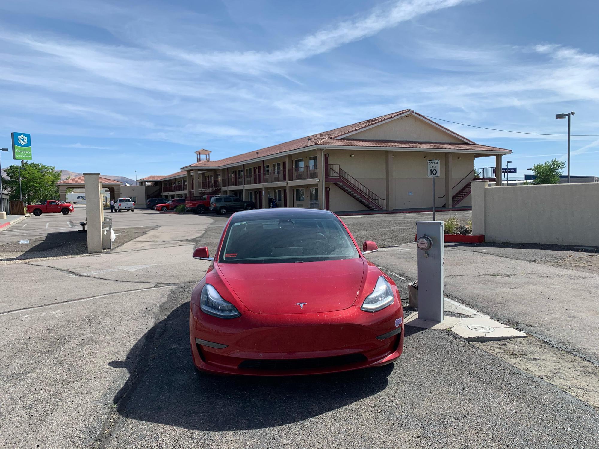 Best Western Fernley Inn Fernley, NV EV Station