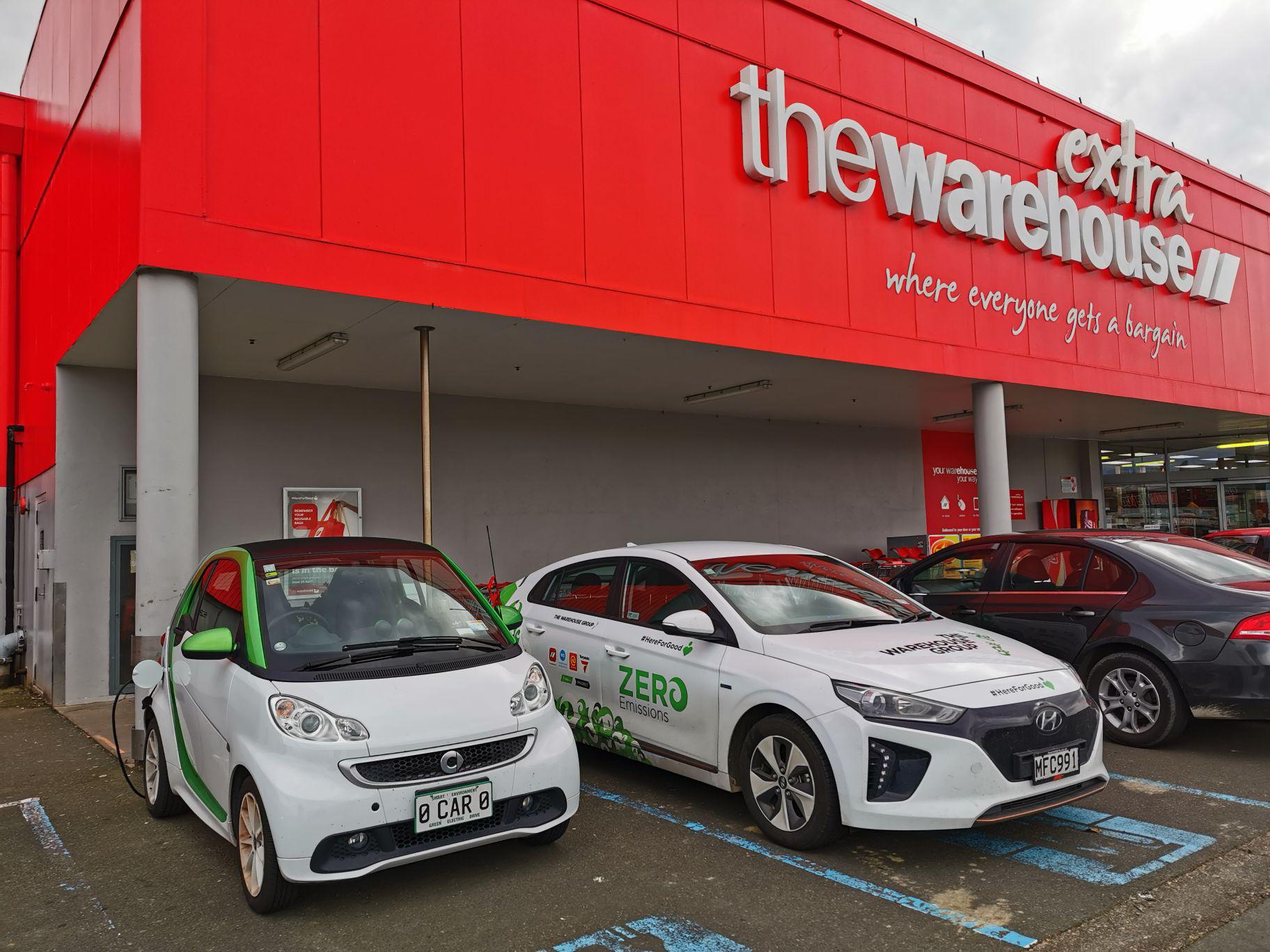 The Warehouse Invercargill Invercargill, Southland EV Station