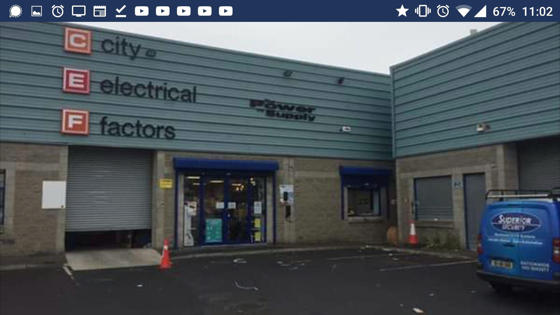 City Electrical Factors (CEF) John F. Kennedy Centre, John F Kennedy