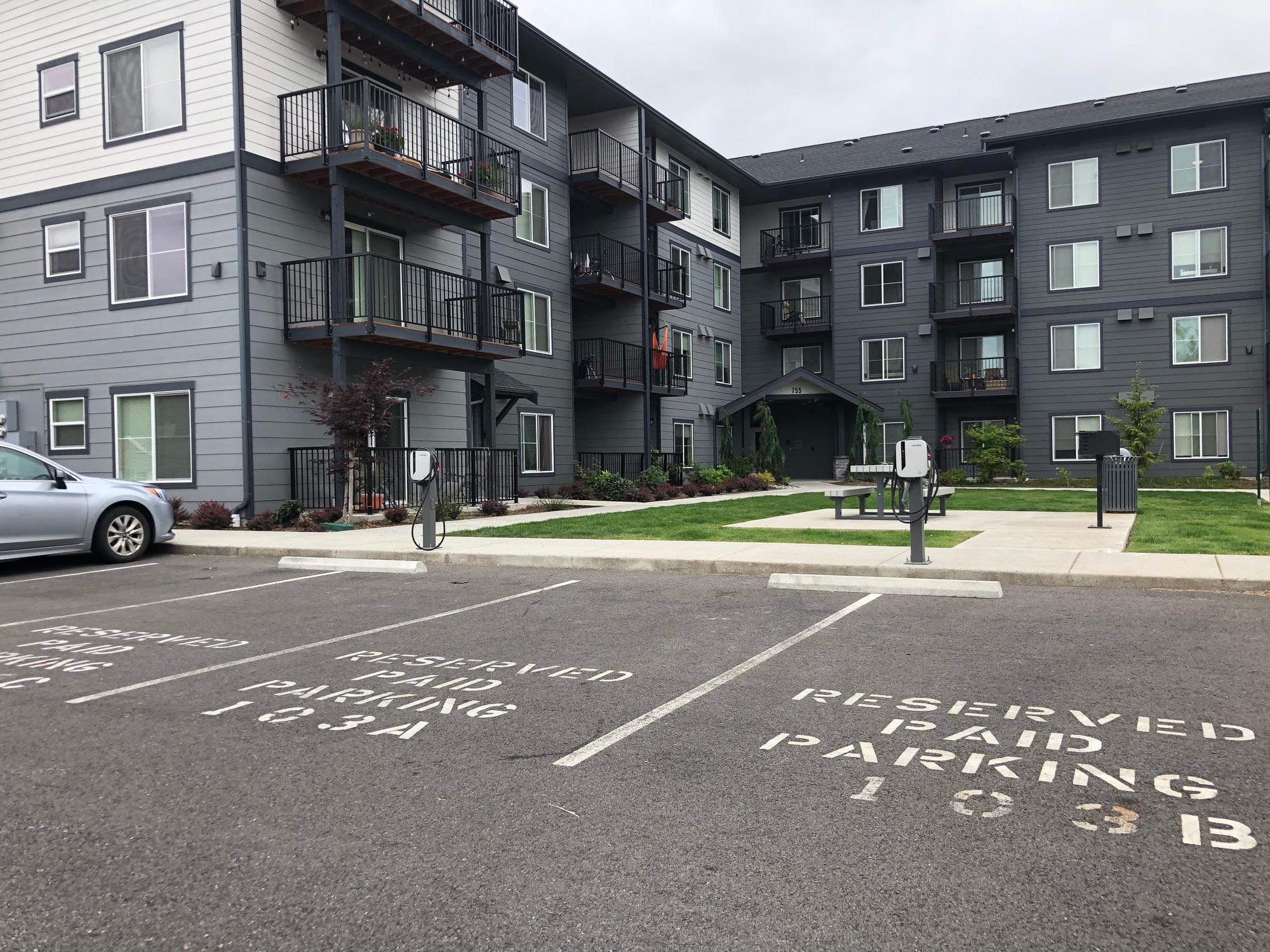 Francis Park Apartments Bellingham, WA EV Station