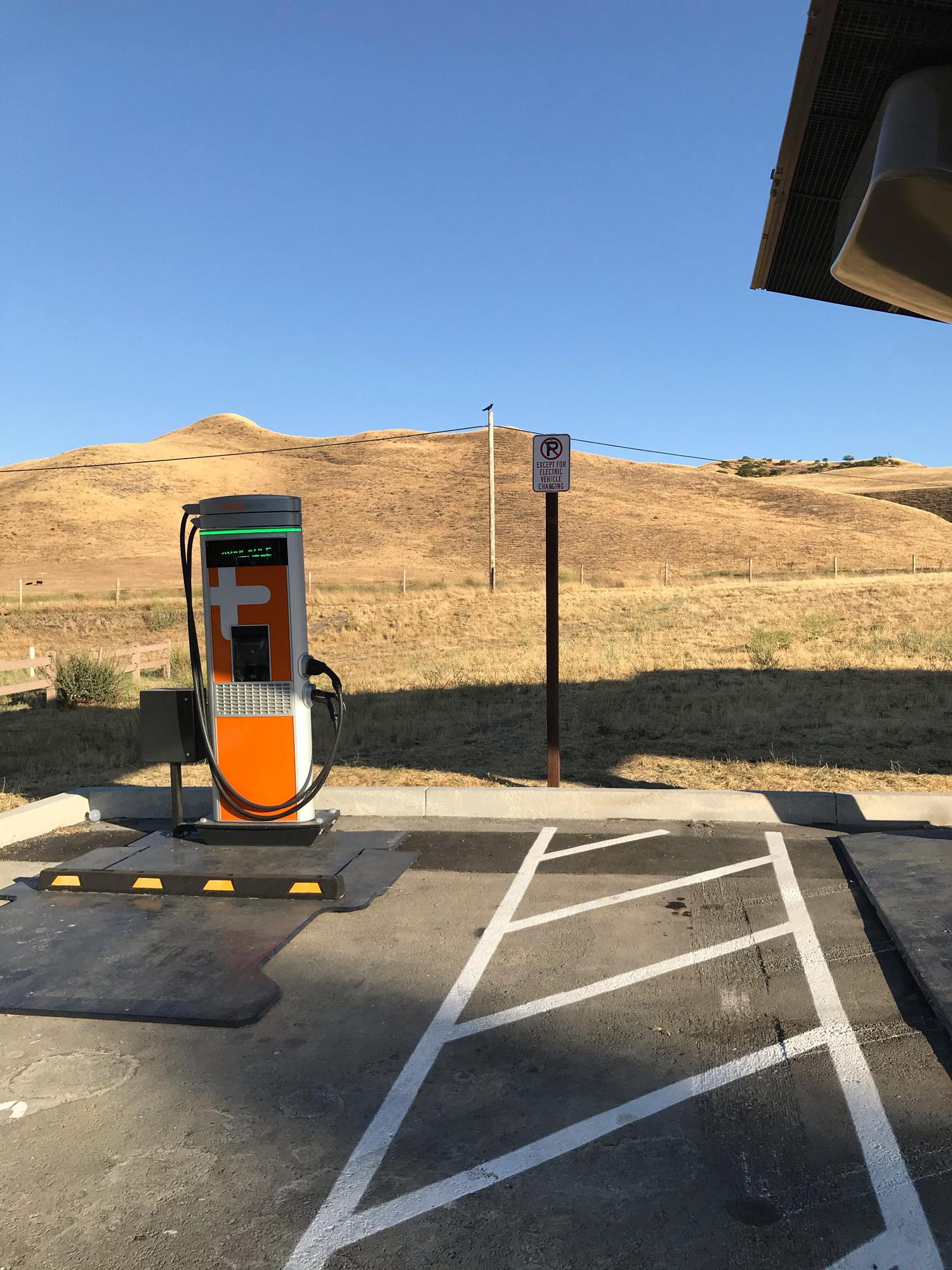 Caltrans Shandon Safety Roadside Rest Area Shandon, CA EV Station