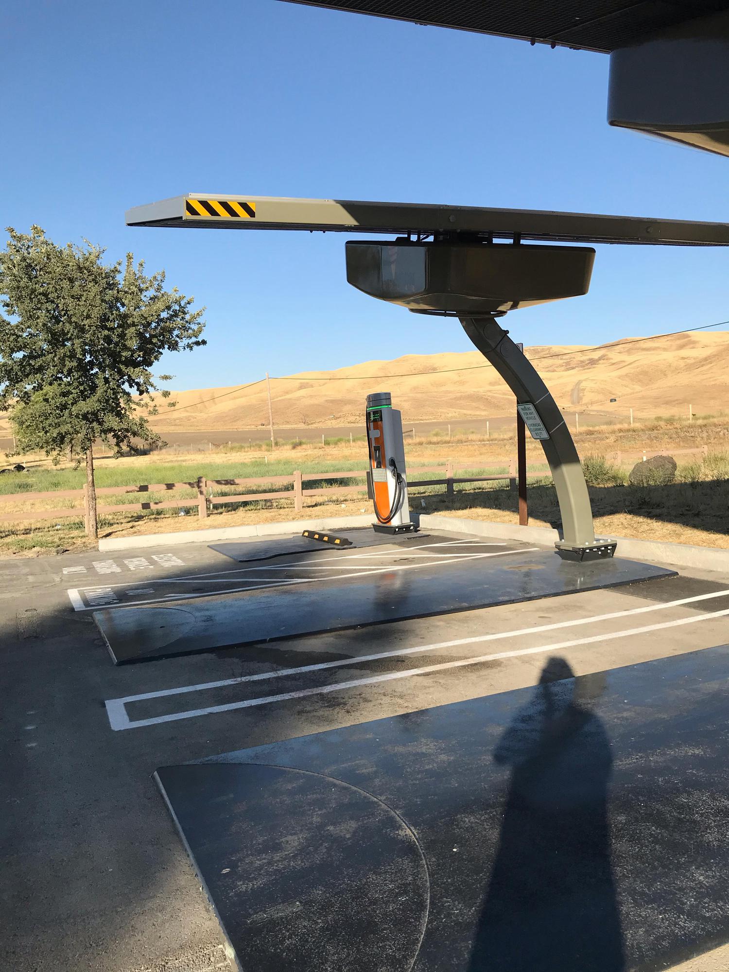 Caltrans Shandon Safety Roadside Rest Area Shandon, CA EV Station