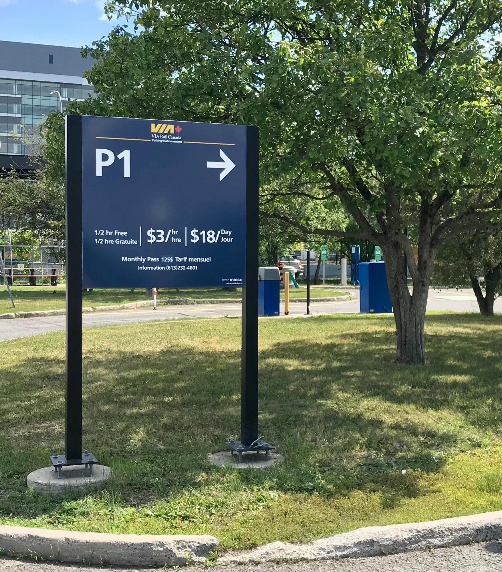 Ottawa Station Parking Ottawa, ON EV Station