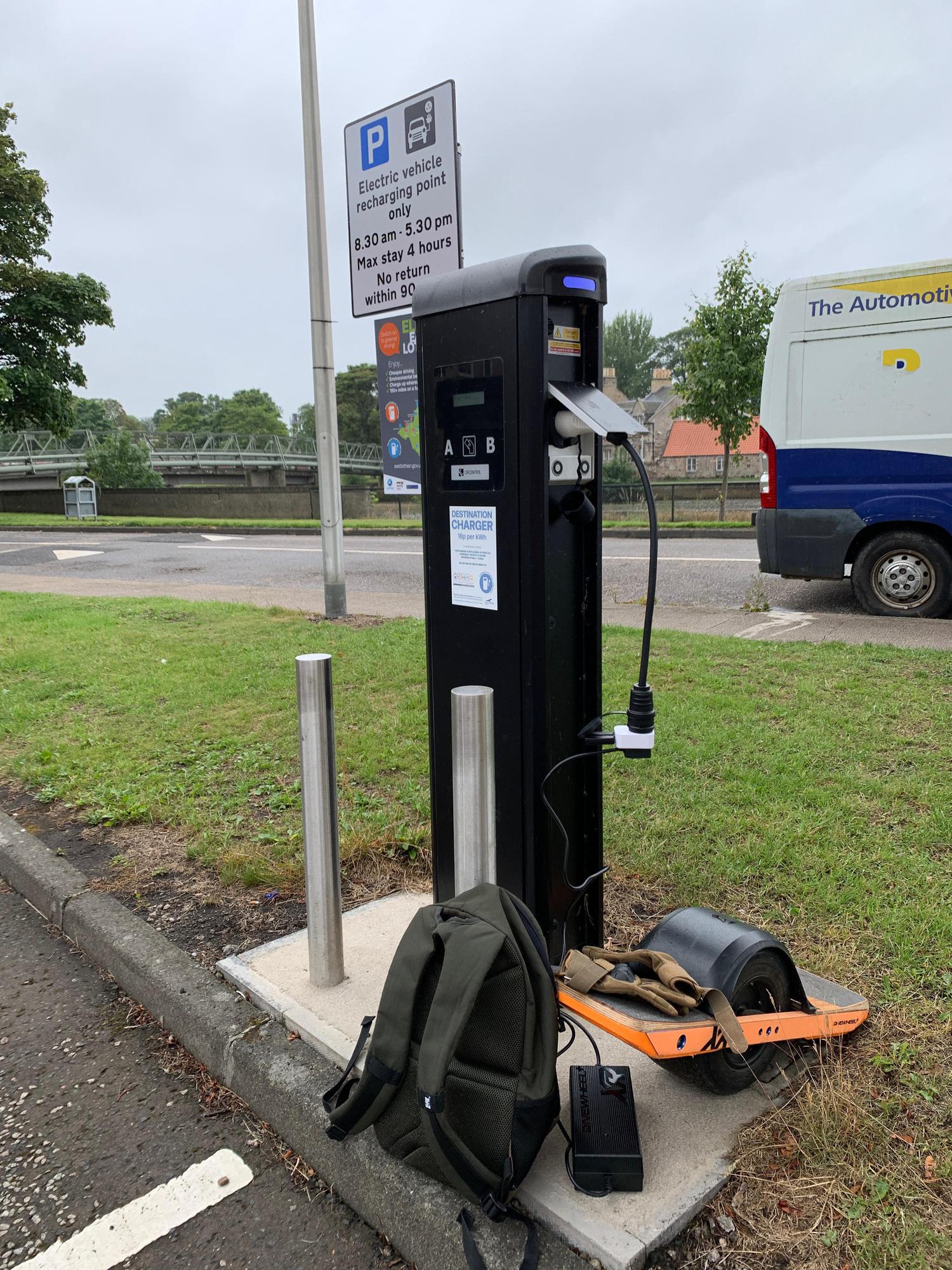 Eskside East 2 Eskside E, Musselburgh EH21 7RU, UK EV Station