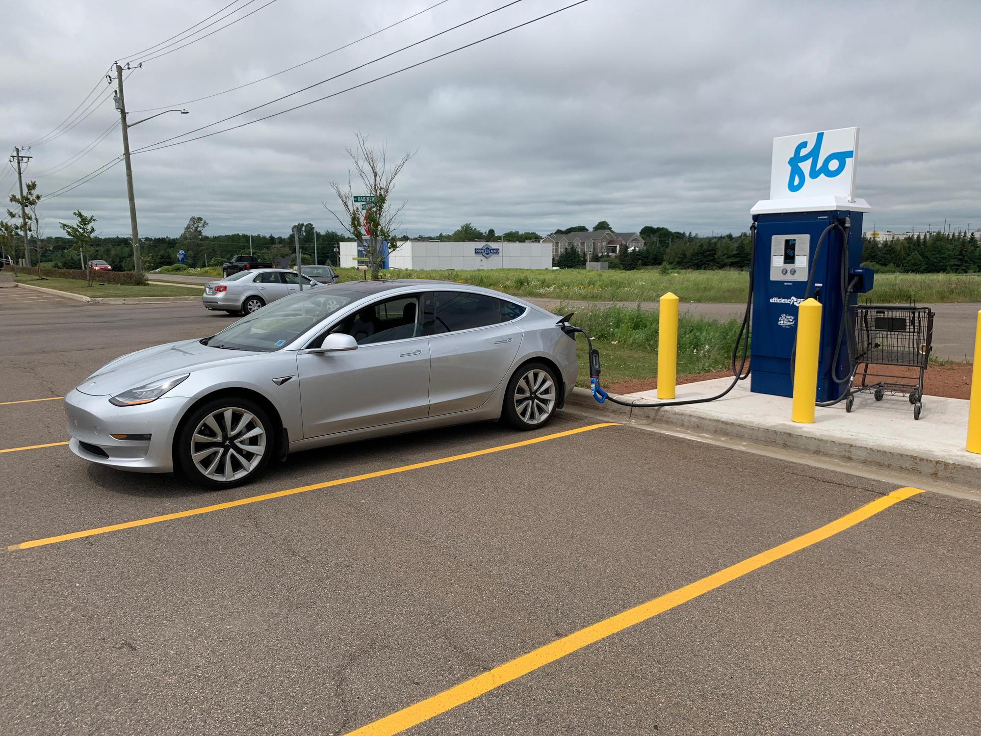 Canadian Tire Charlottetown, PE EV Station