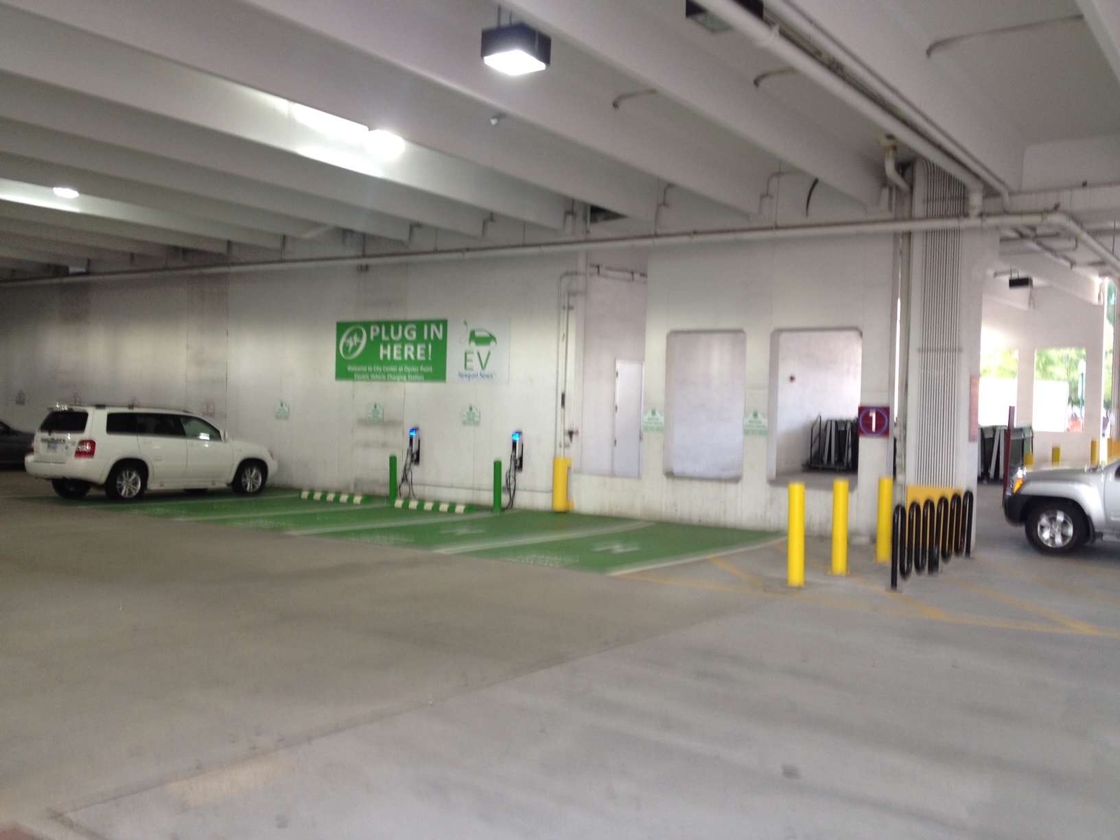 City Center Mariners Row Garage Newport News, VA EV Station