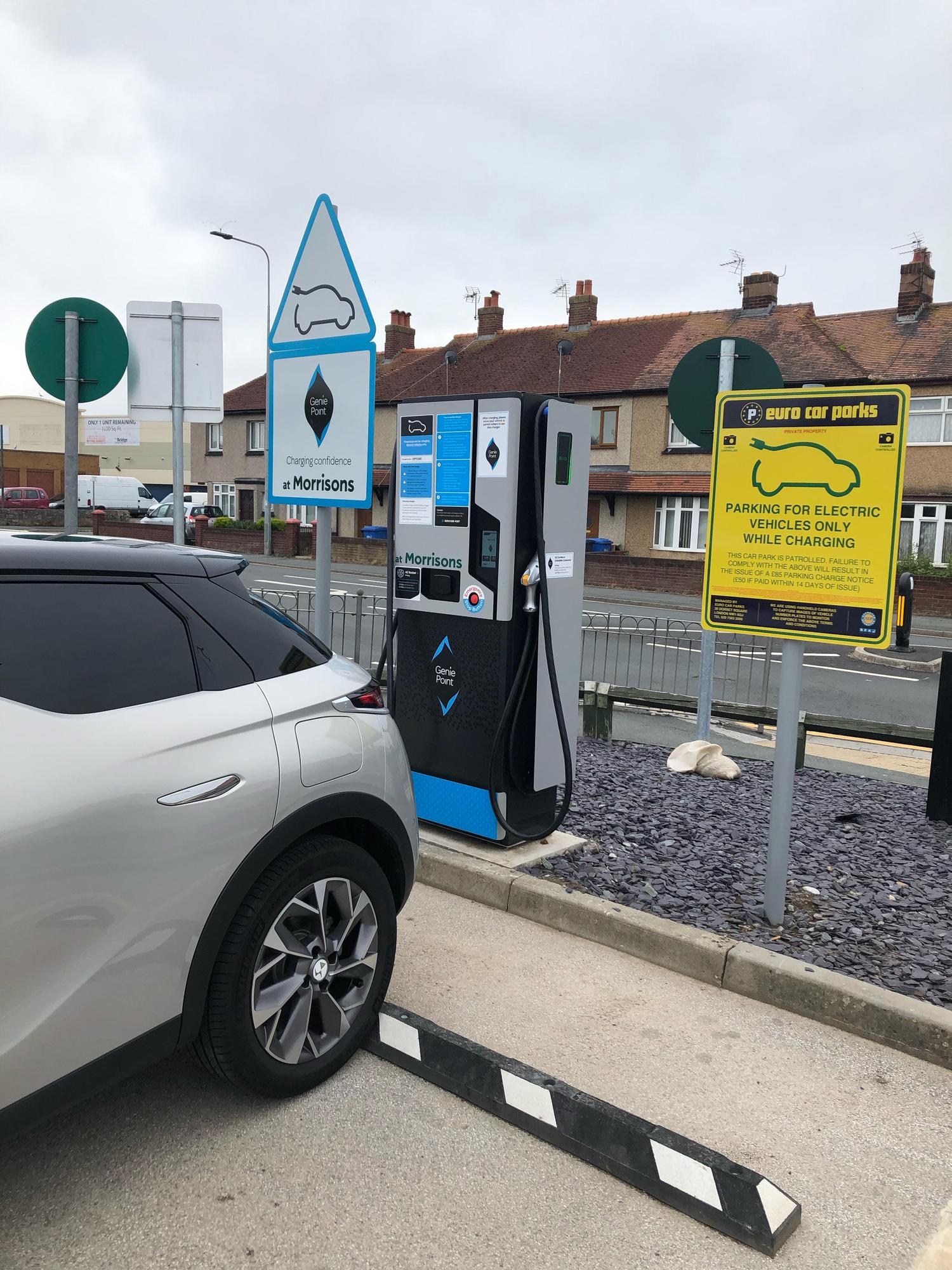 Morrisons Rhyl Marsh Road, Rhyl, Denbighshire, LL18 2DF, UK EV Station