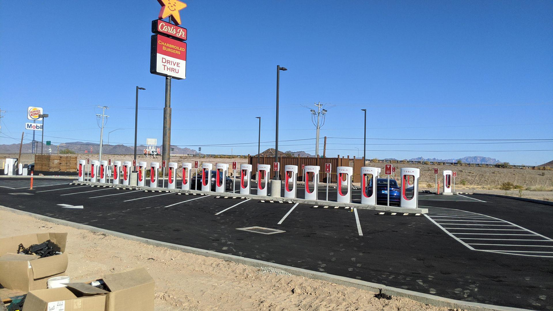 Carl's Jr Quartzsite, AZ EV Station
