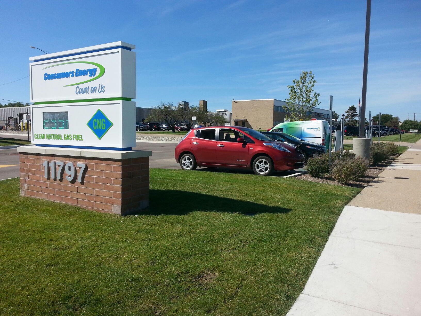 Consumers Energy CNG Station Livonia, MI EV Station