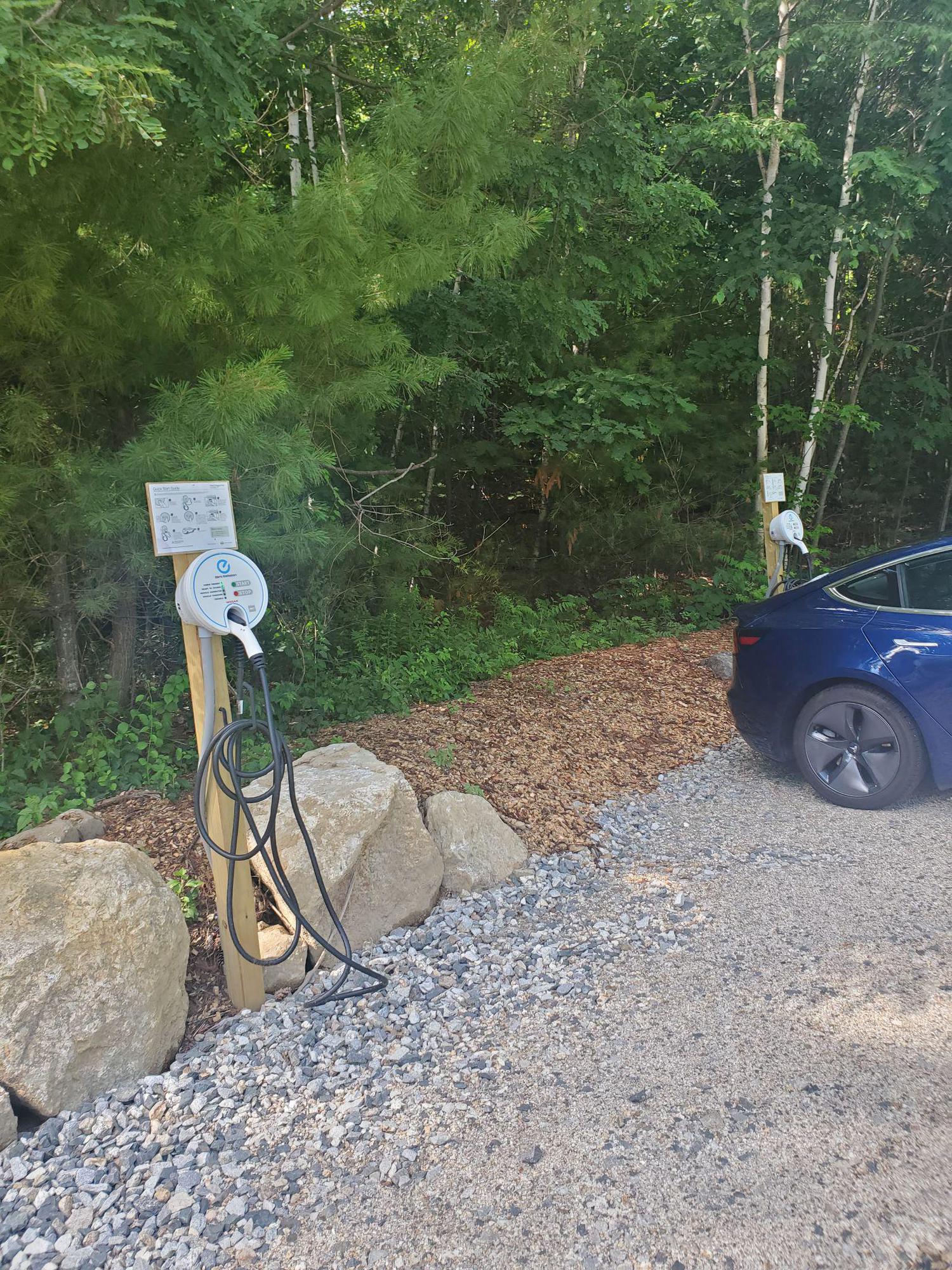Squam Lakes Natural Science Center Holderness, NH EV Station