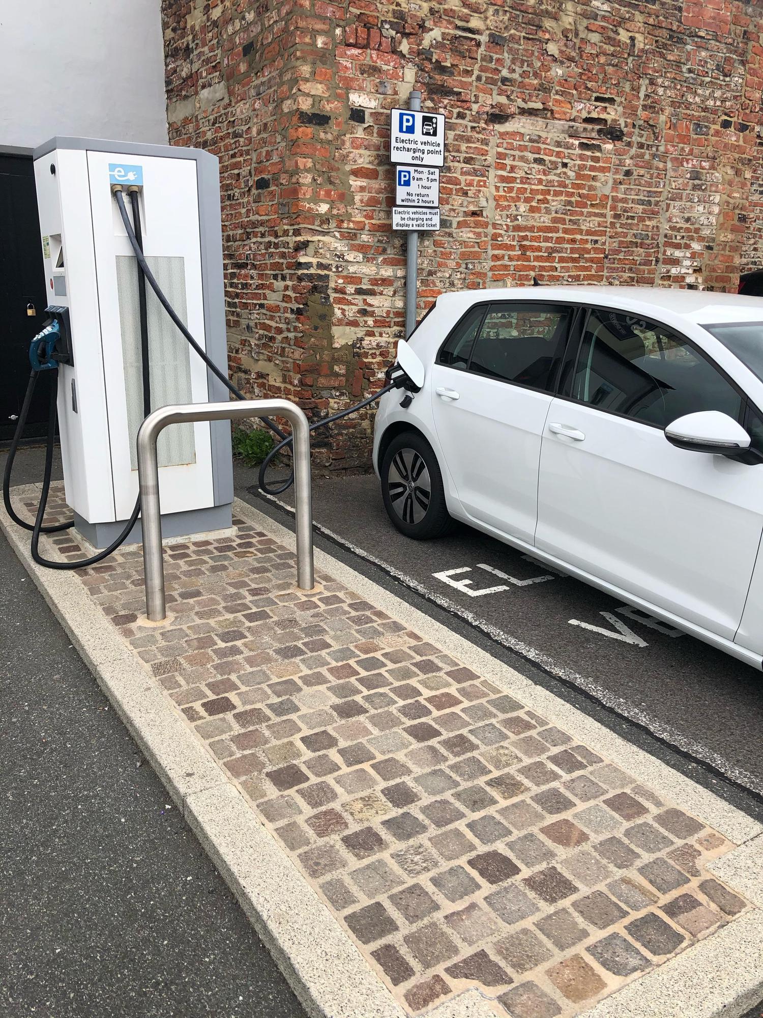 Street Car Park StocktononTees, England EV Station