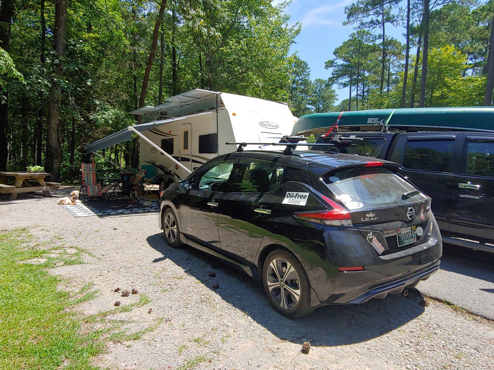 Corinth Recreation Area Campground Double Springs, AL EV Station