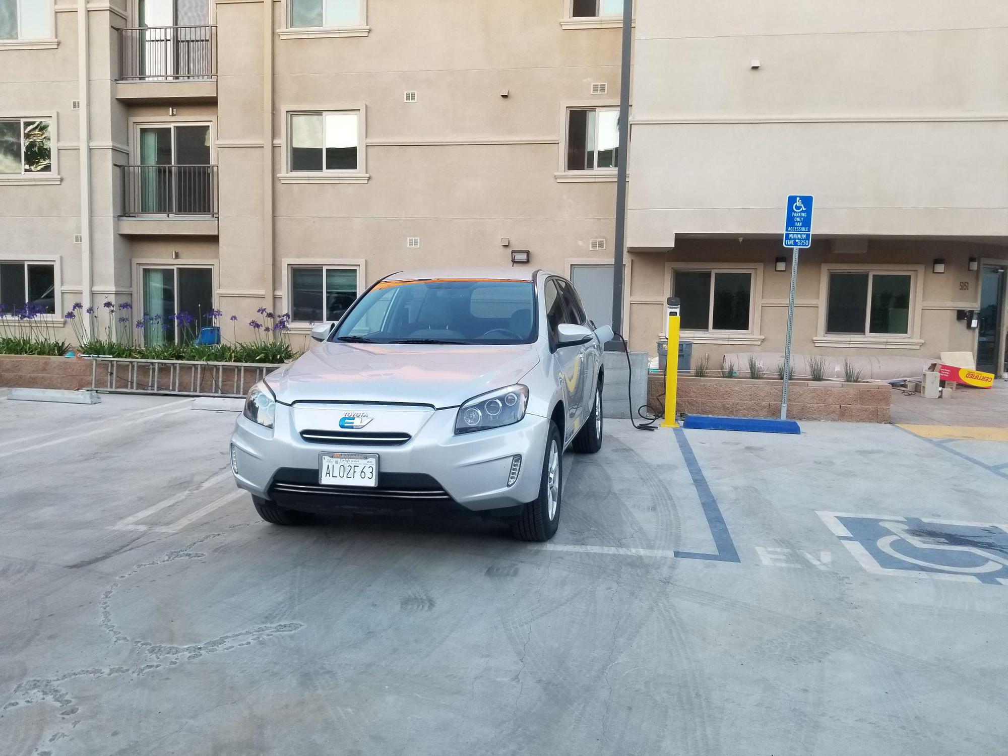 Swansea Senior Apartments Los Angeles, CA EV Station