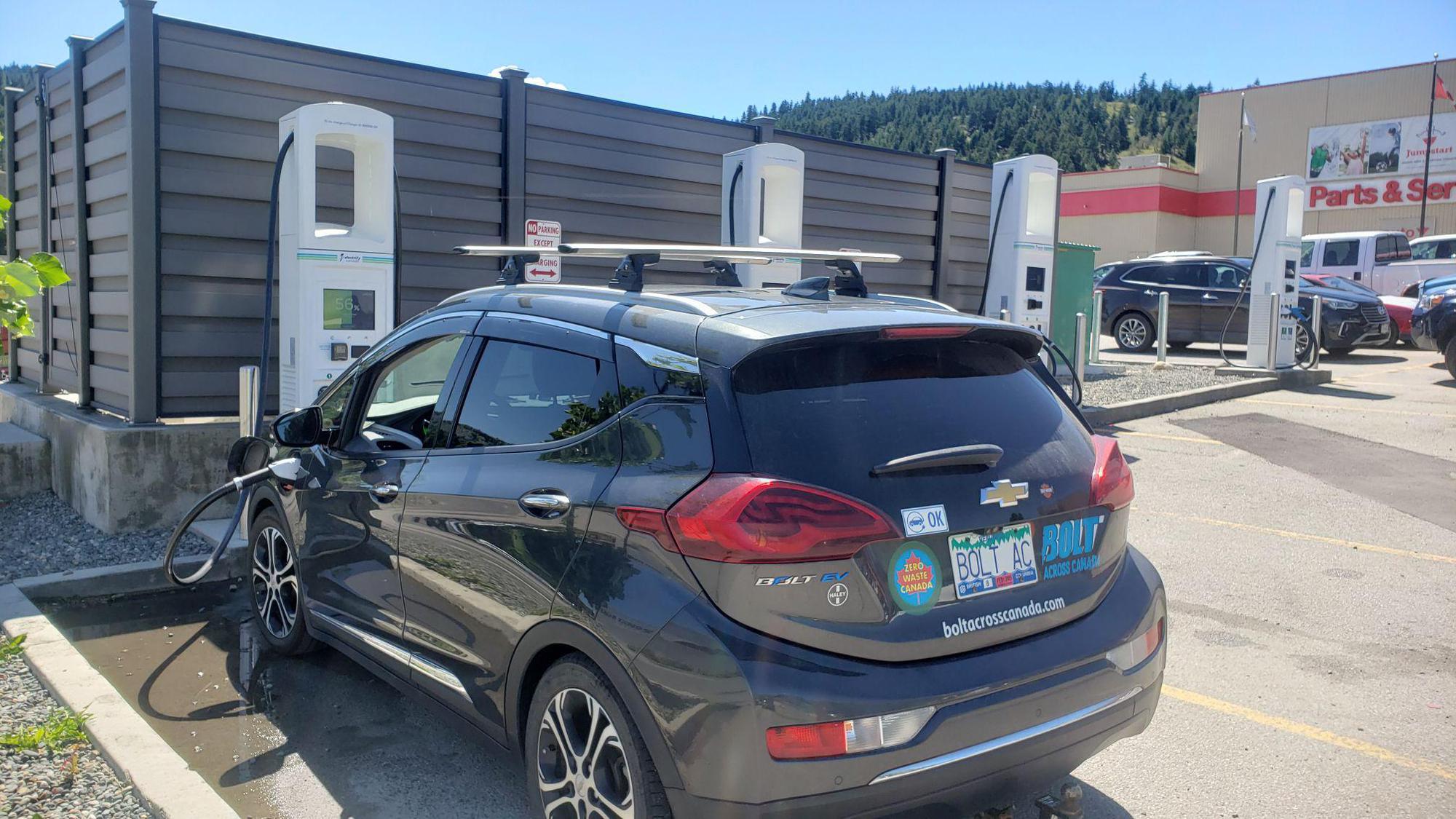 Canadian Tire Kamloops South Kamloops, BC EV Station