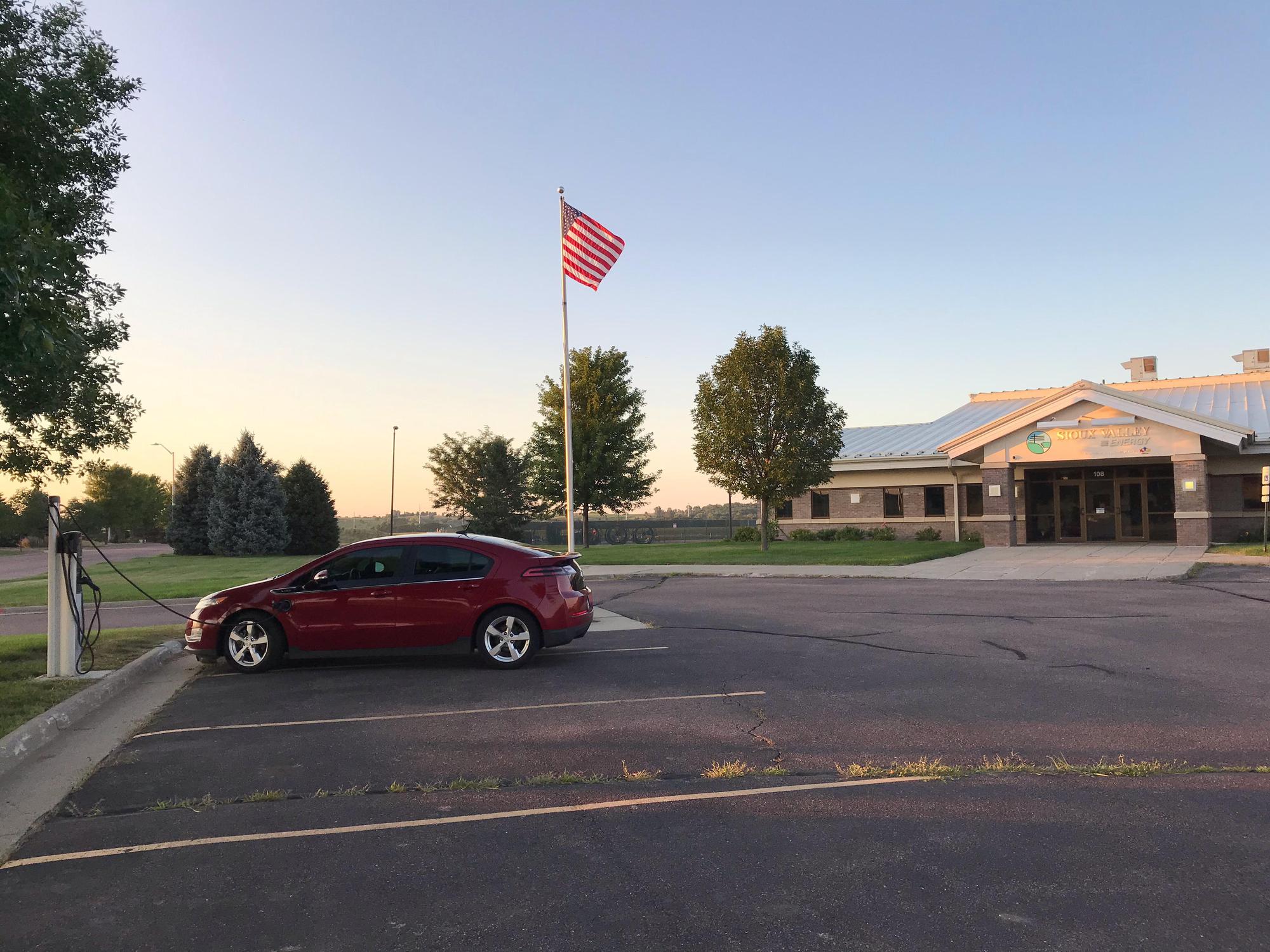 Sioux Valley Energy Brandon, SD EV Station