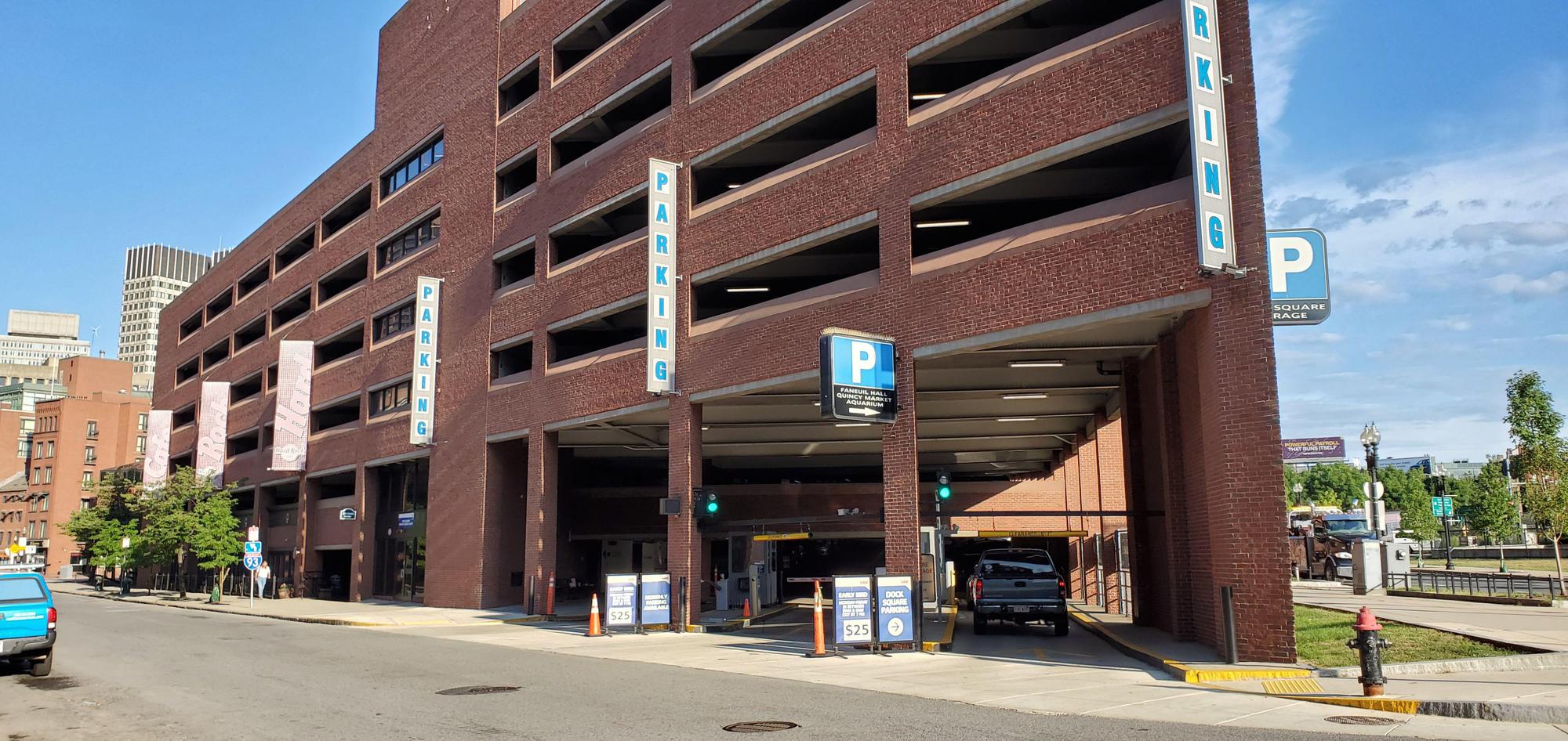 Dock Square Parking Garage Boston, MA EV Station