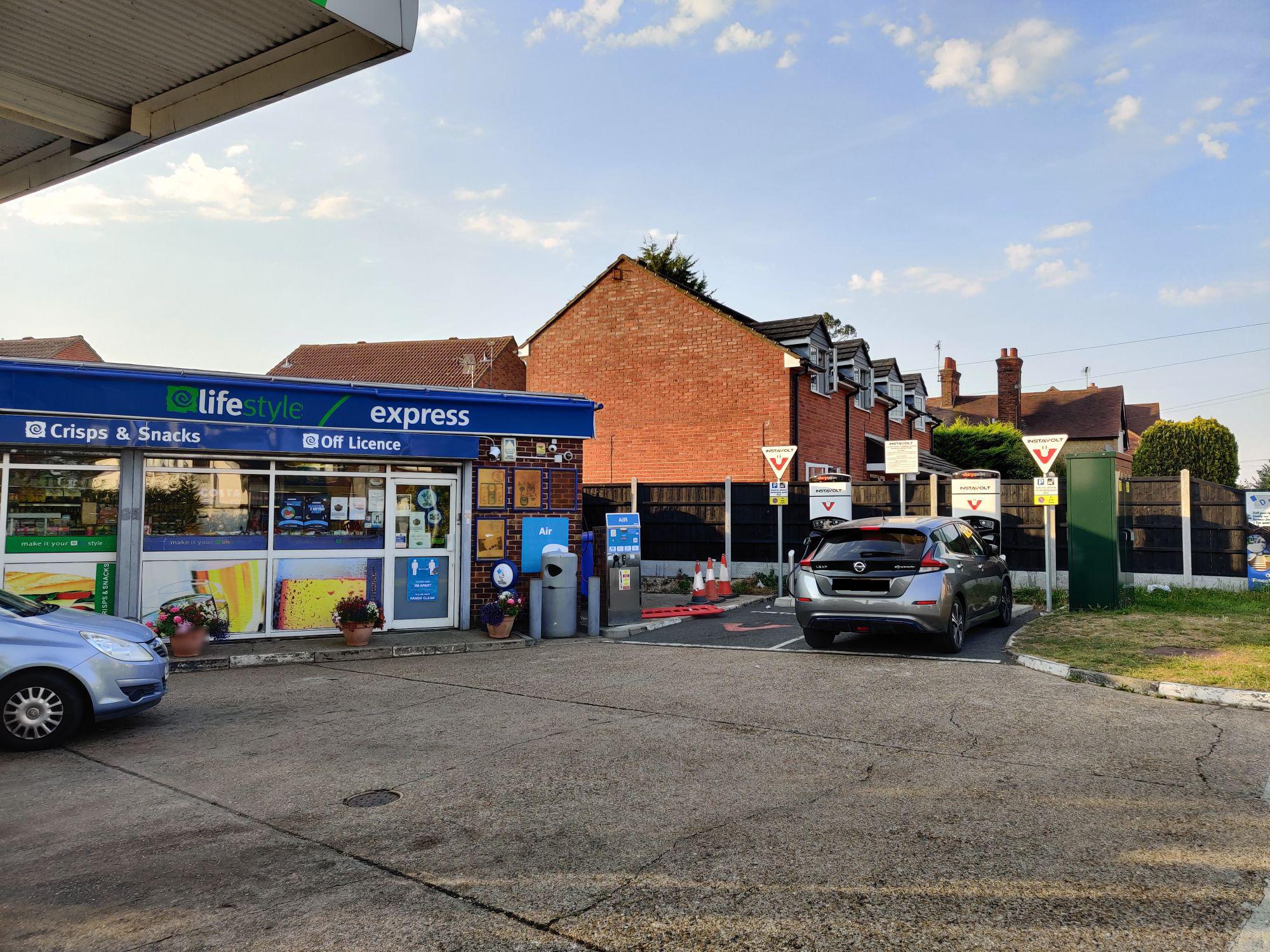 Bassett Service Station North Weald Bassett, England EV Station