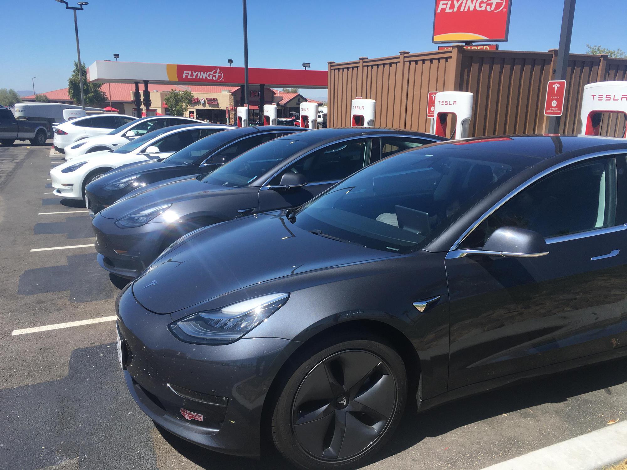 Flying J Travel Center Ehrenberg, AZ EV Station