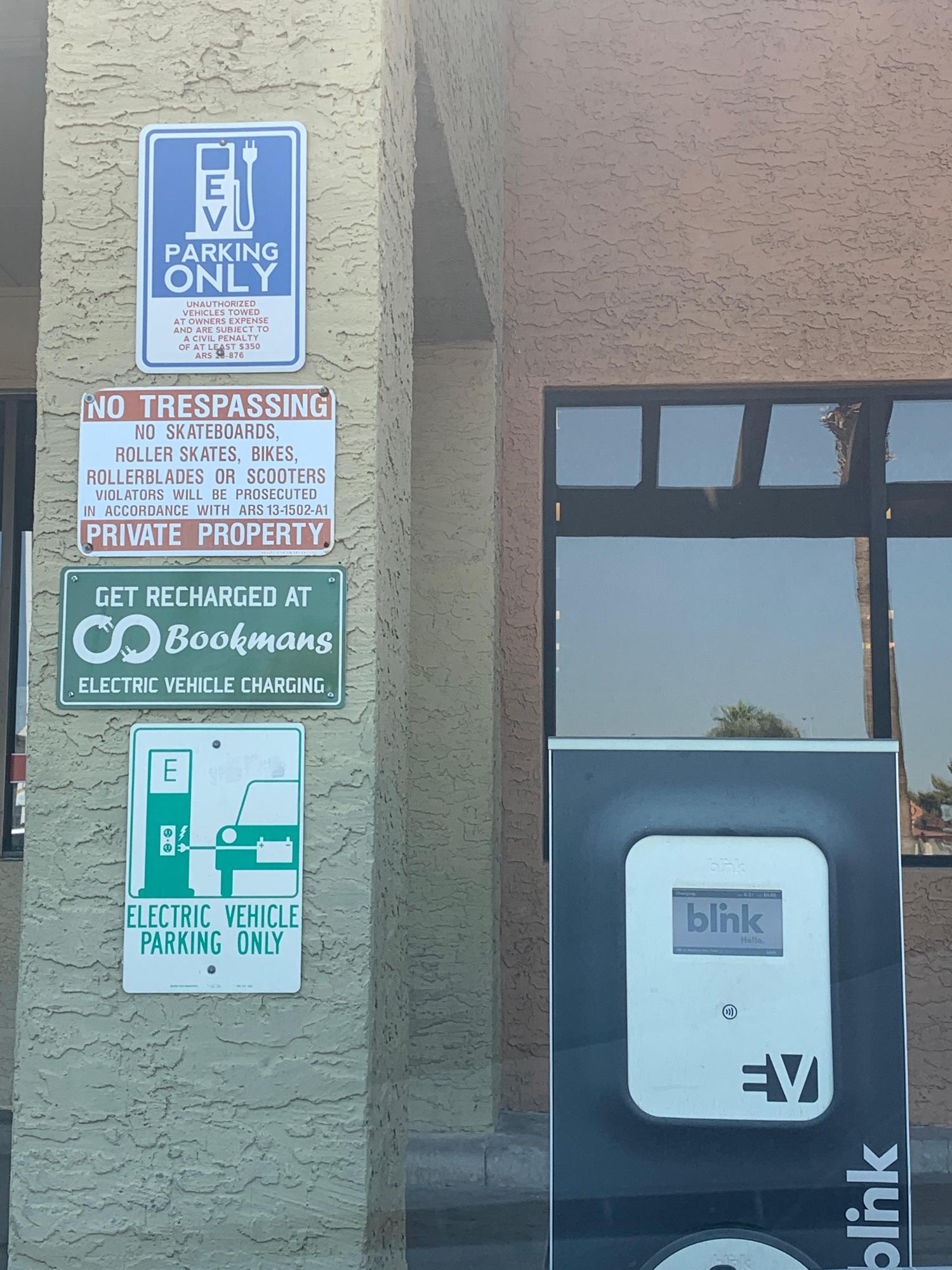 Bookmans Mesa Entertainment Exchange Mesa, AZ EV Station