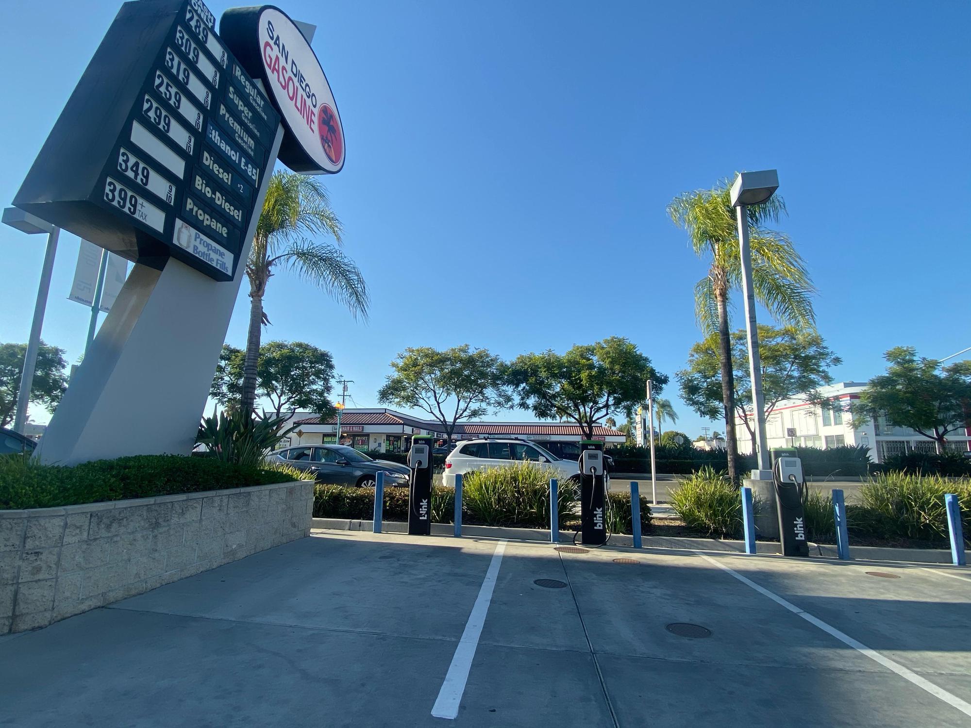 The Famous Pearson Fuel Depot San Diego, CA EV Station