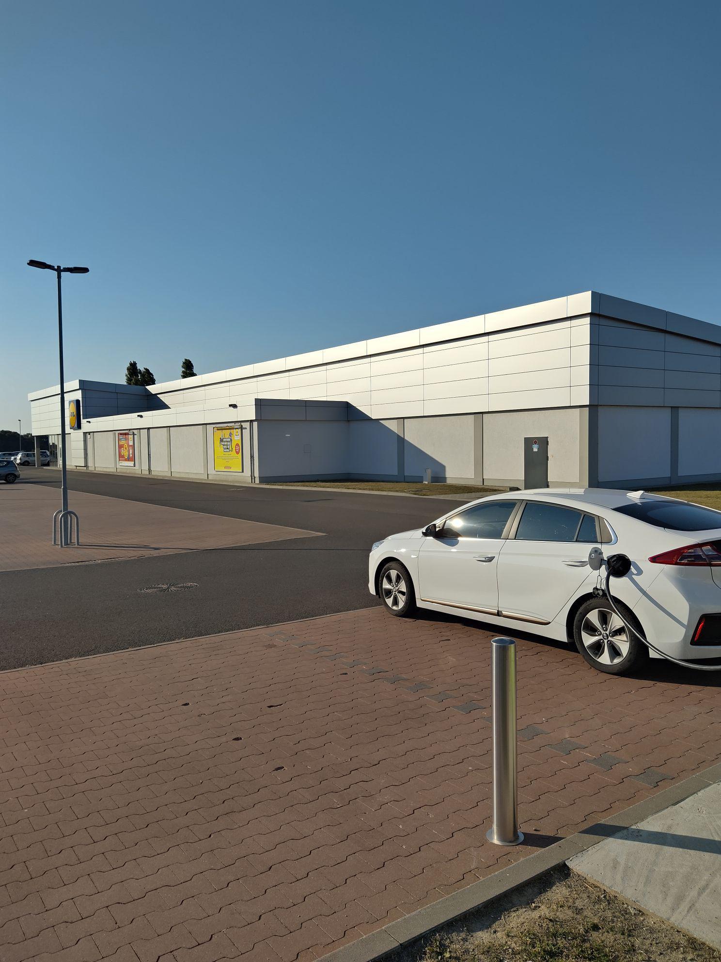 Lidl Bergen auf Rügen, MV EV Station