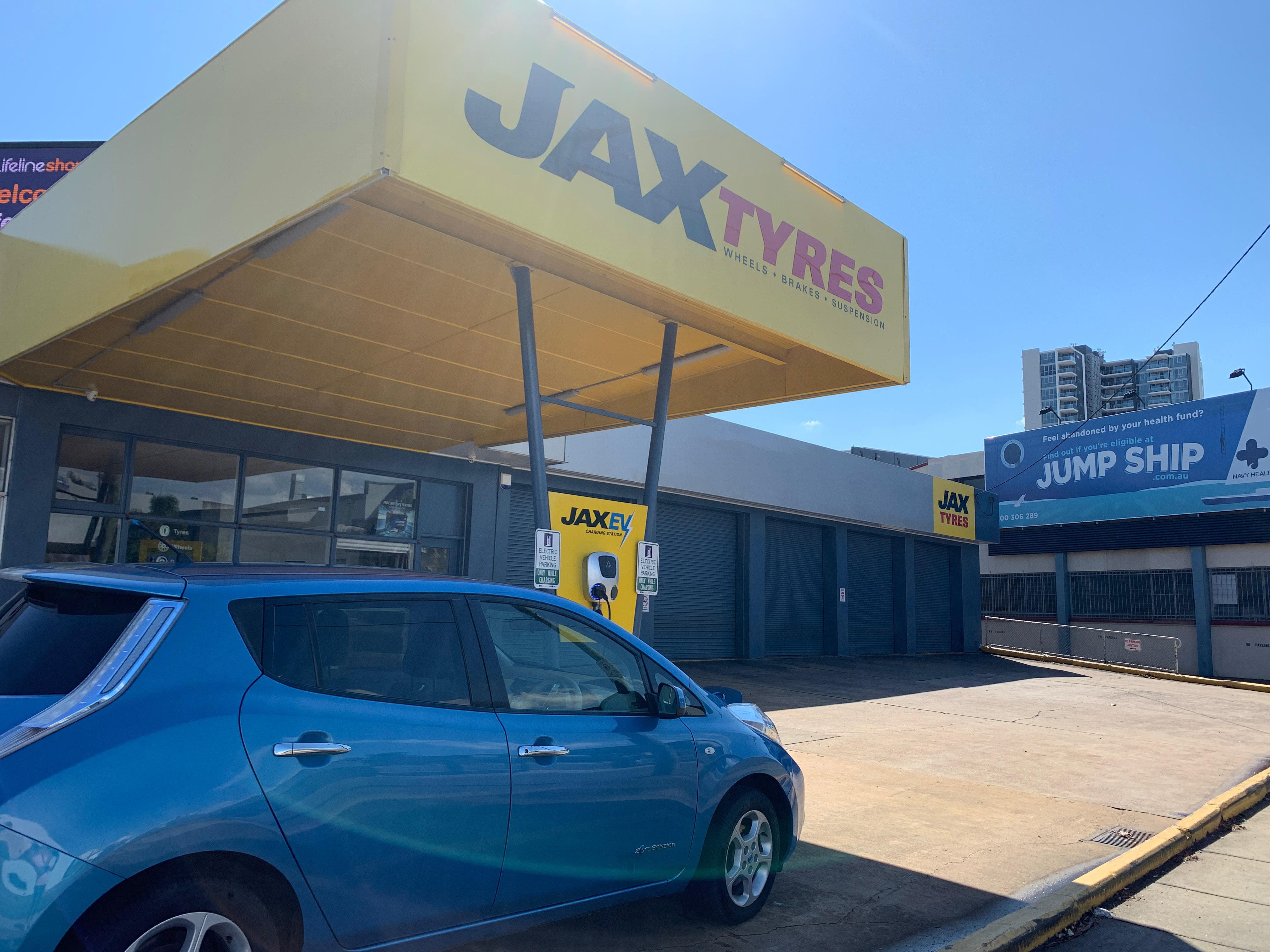 JAX Tyres Woolloongabba, QLD EV Station