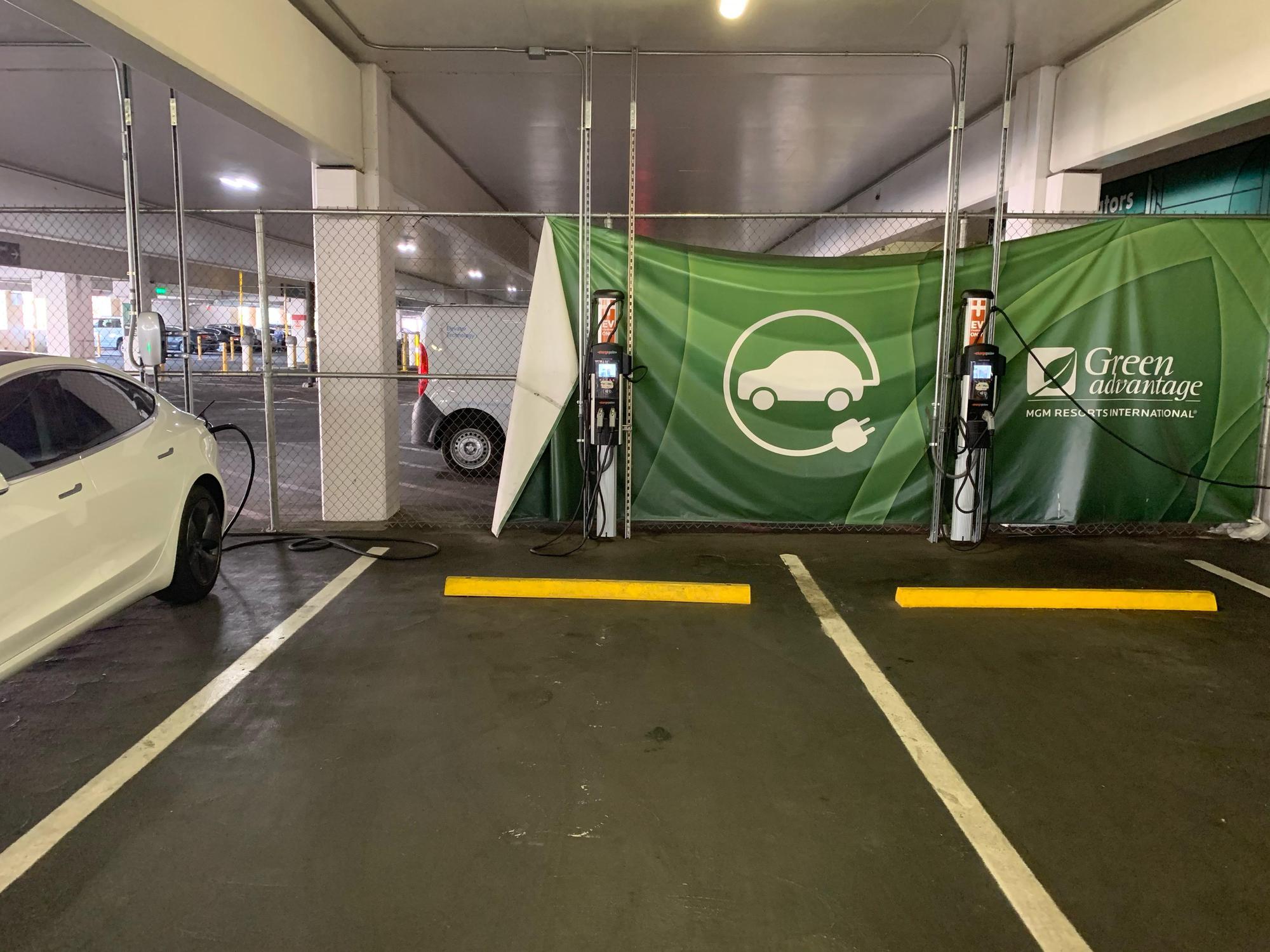 MGM Grand Self Parking Garage Las Vegas, NV EV Station