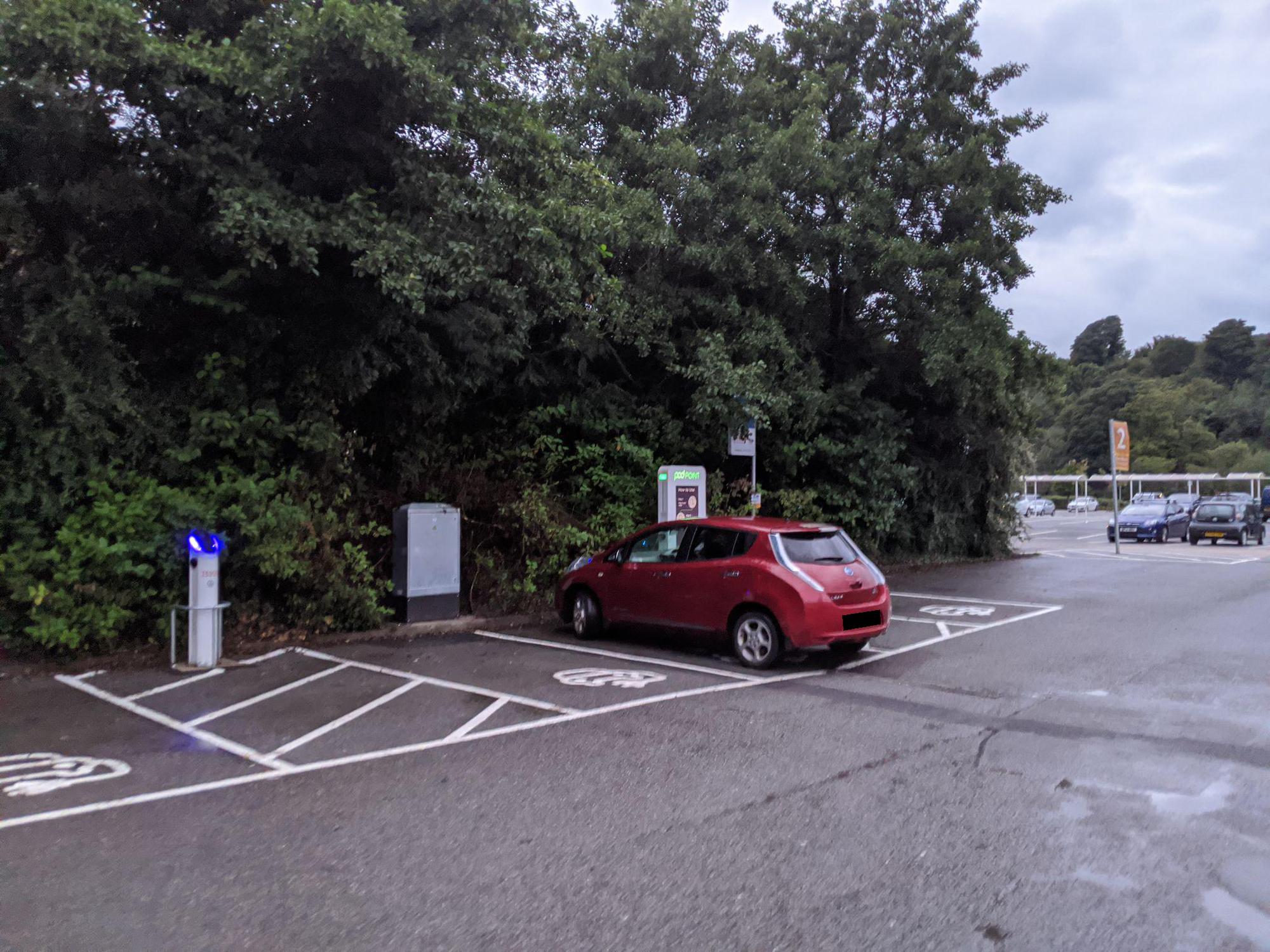 Tesco Extra Bangor Caernarfon Rd, Bangor, LL57 4SU, United Kingdom EV Station