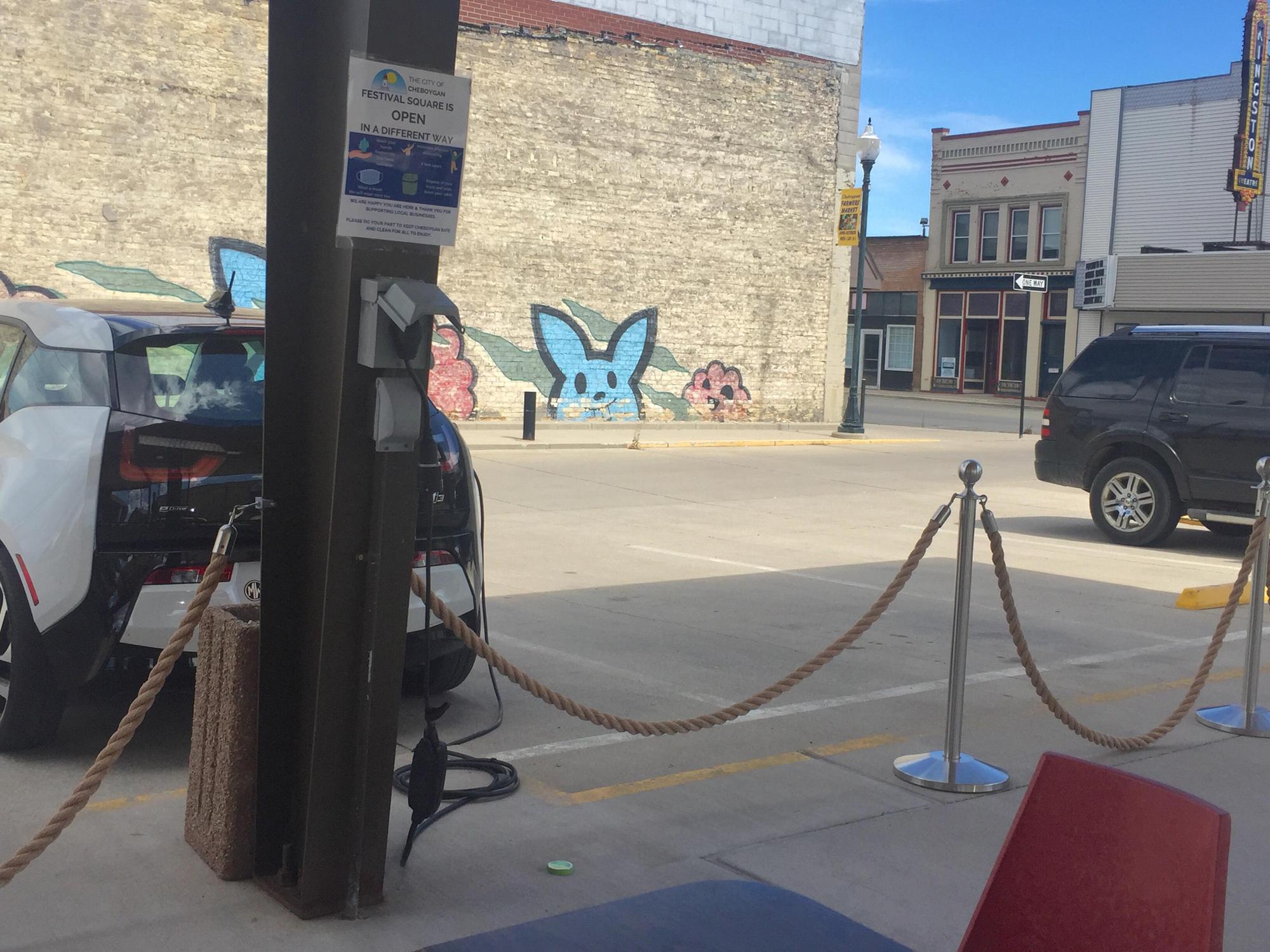 Cheboygan Farmers Market Cheboygan, MI EV Station