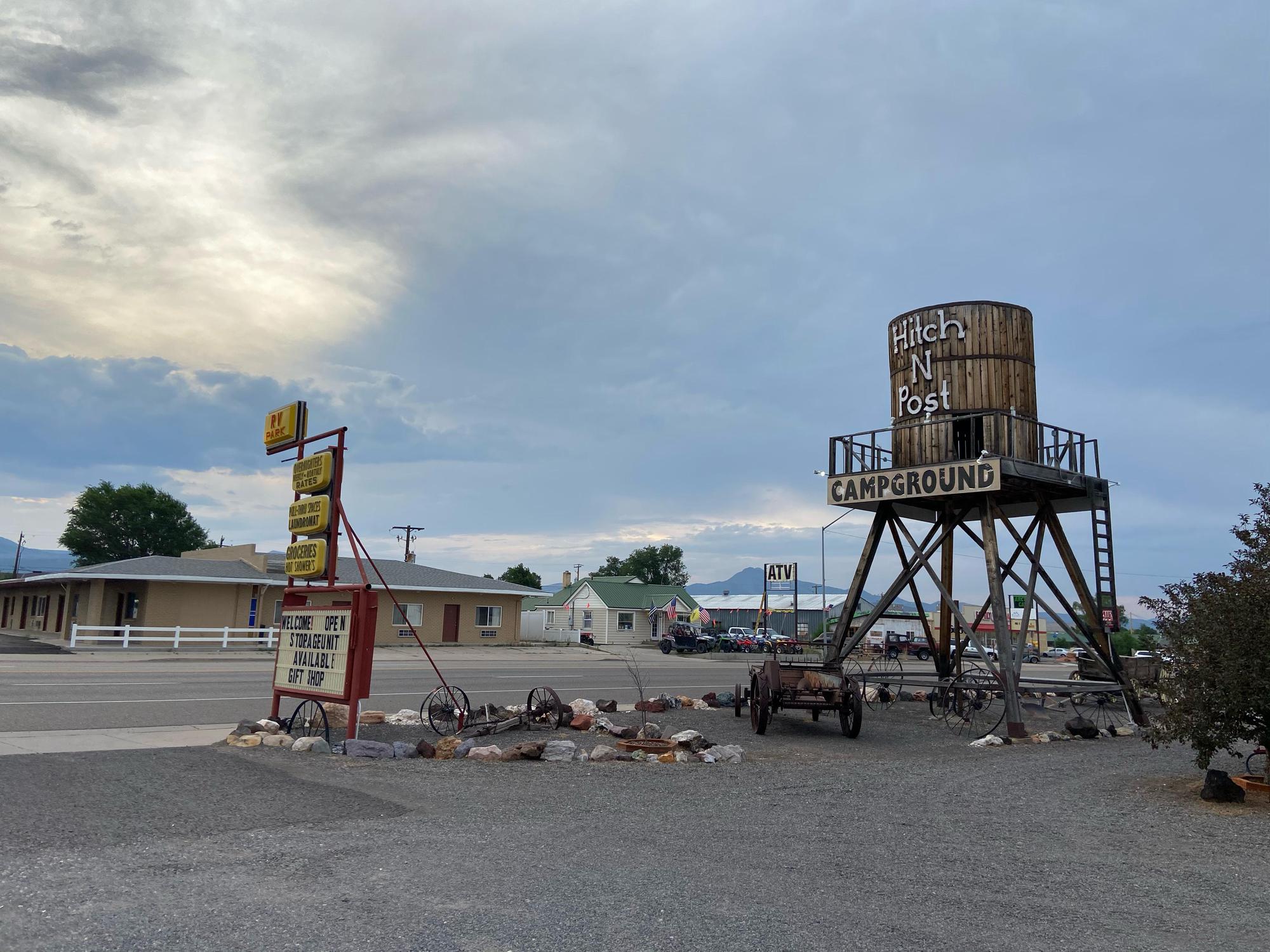 Hitch N Post Campground Panguitch, UT EV Station