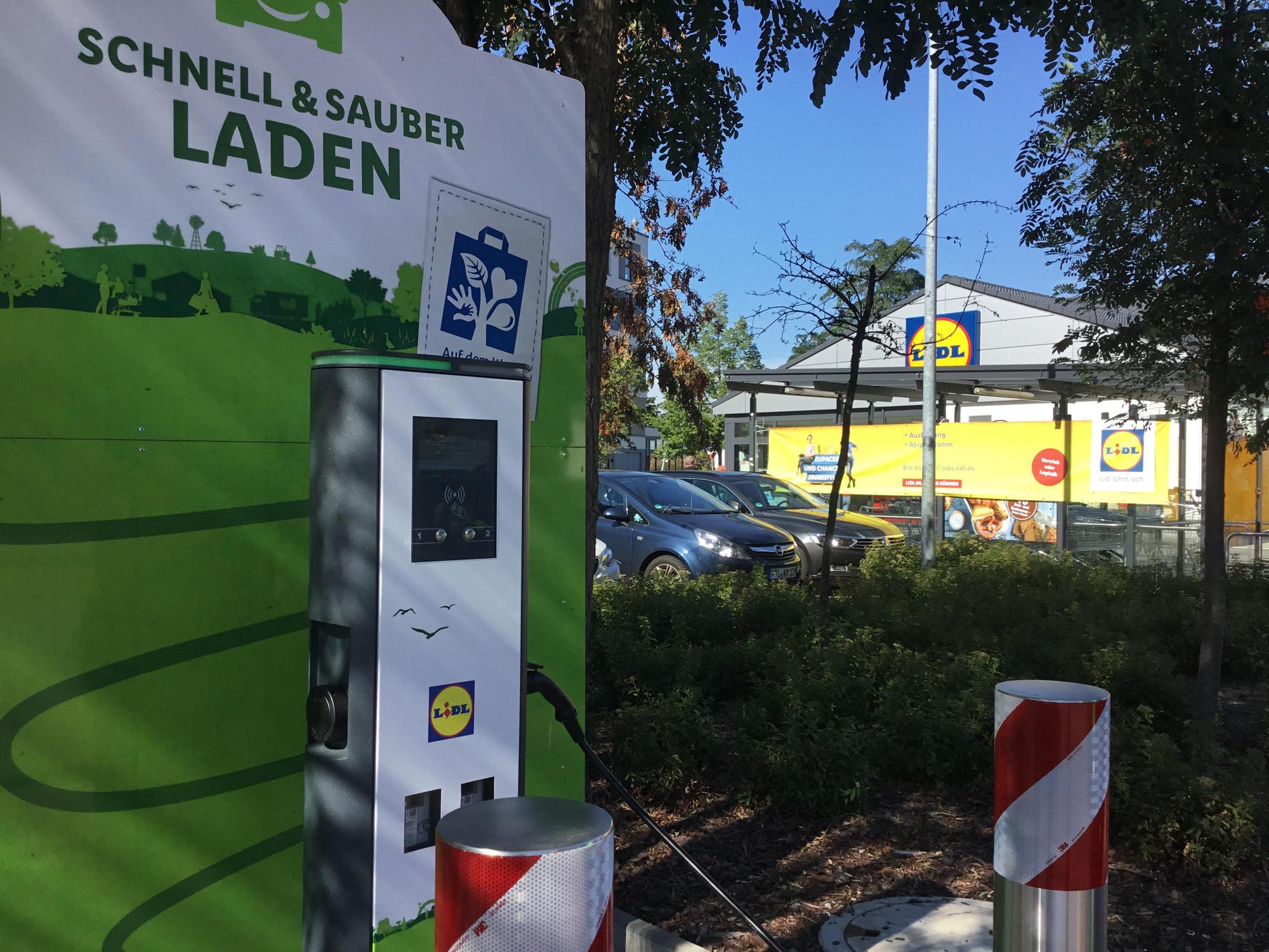 Lidl Budapester Str Dresden, SN EV Station