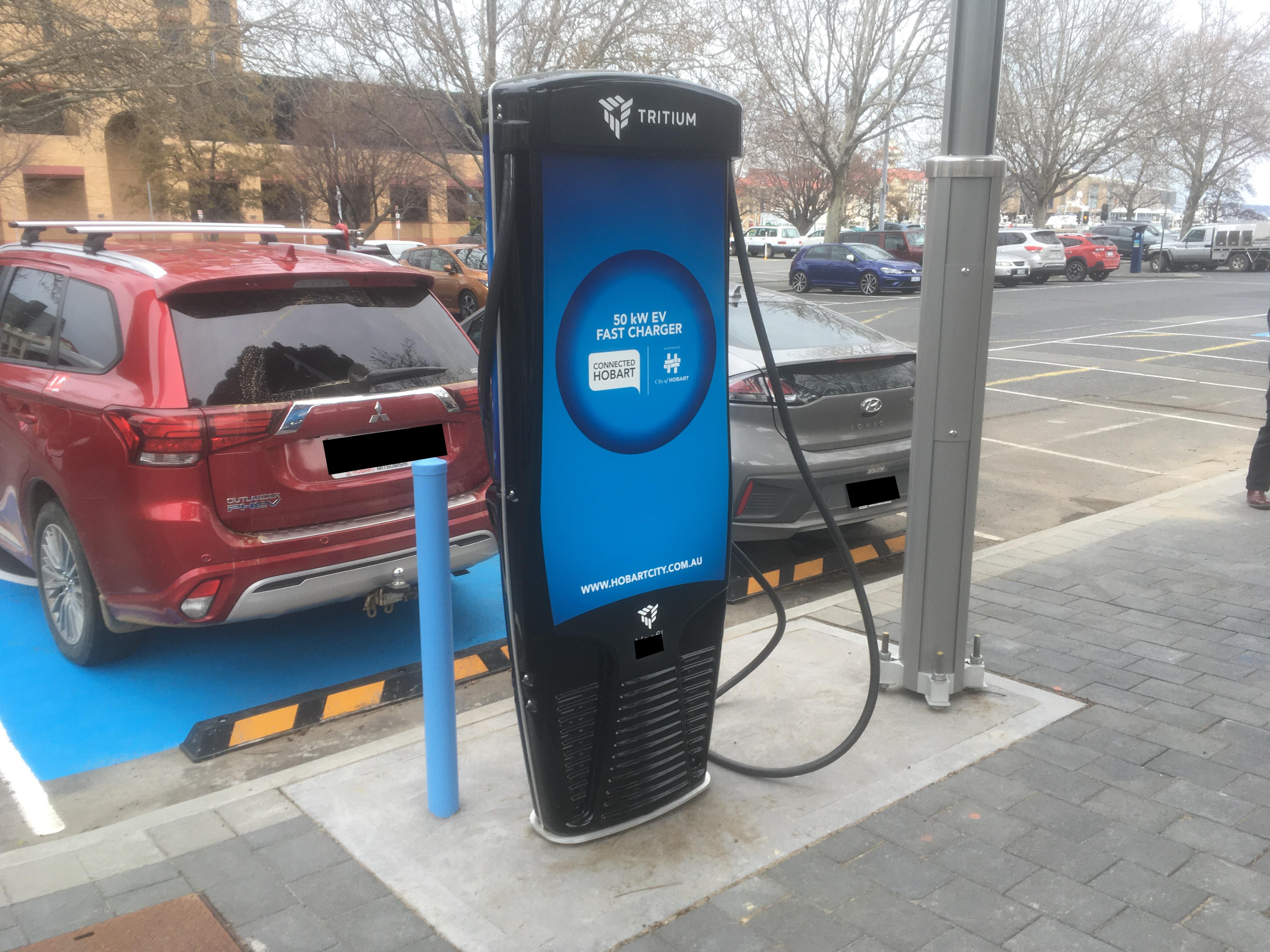 Dunn Place Car Park Hobart, TAS EV Station