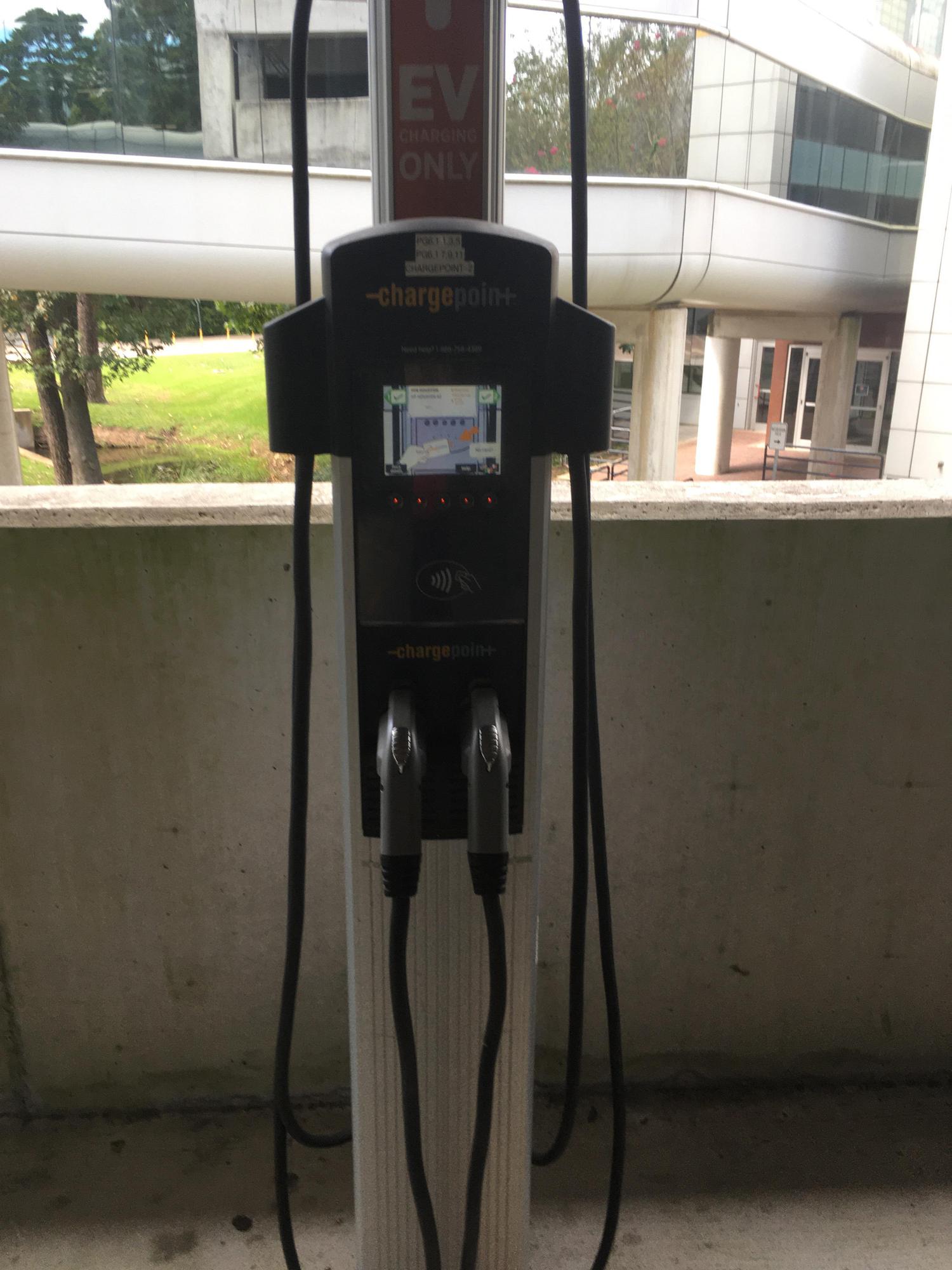 HPE Parking Garage 6 Houston, TX EV Station