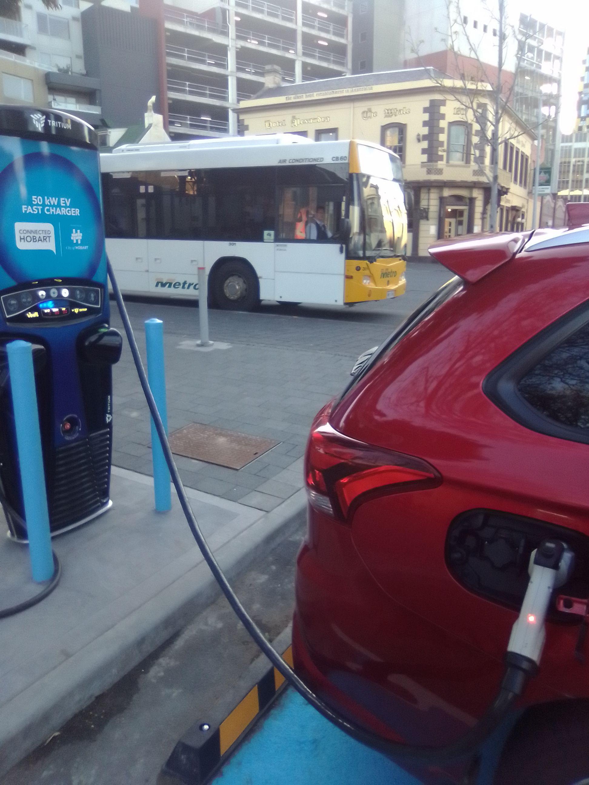 Dunn Place Car Park Hobart, TAS EV Station