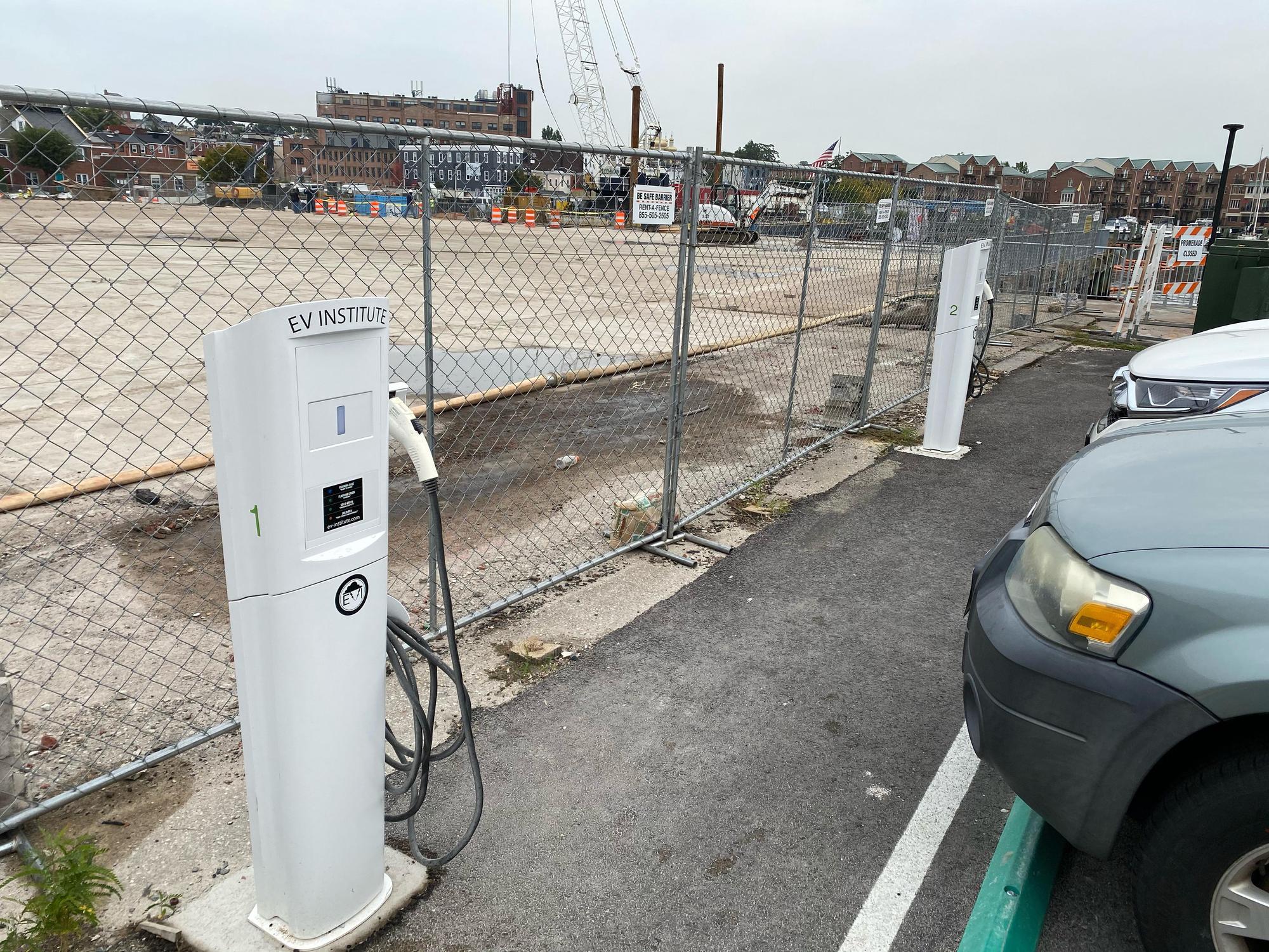 Thames Point Apartments Baltimore, MD EV Station