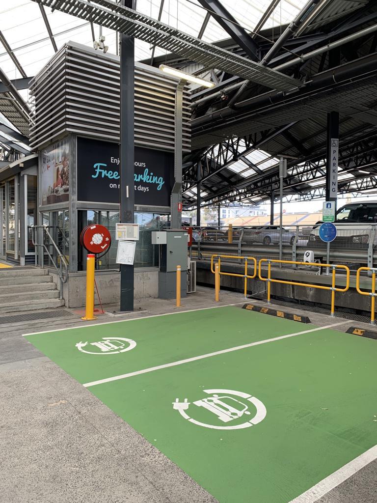 South Melbourne Market Rooftop Parking South Melbourne, VIC EV Station