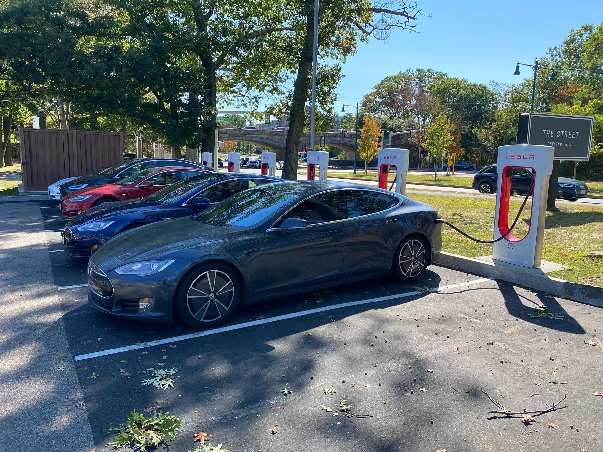 Boylston St Parking Lot Newton, MA EV Station