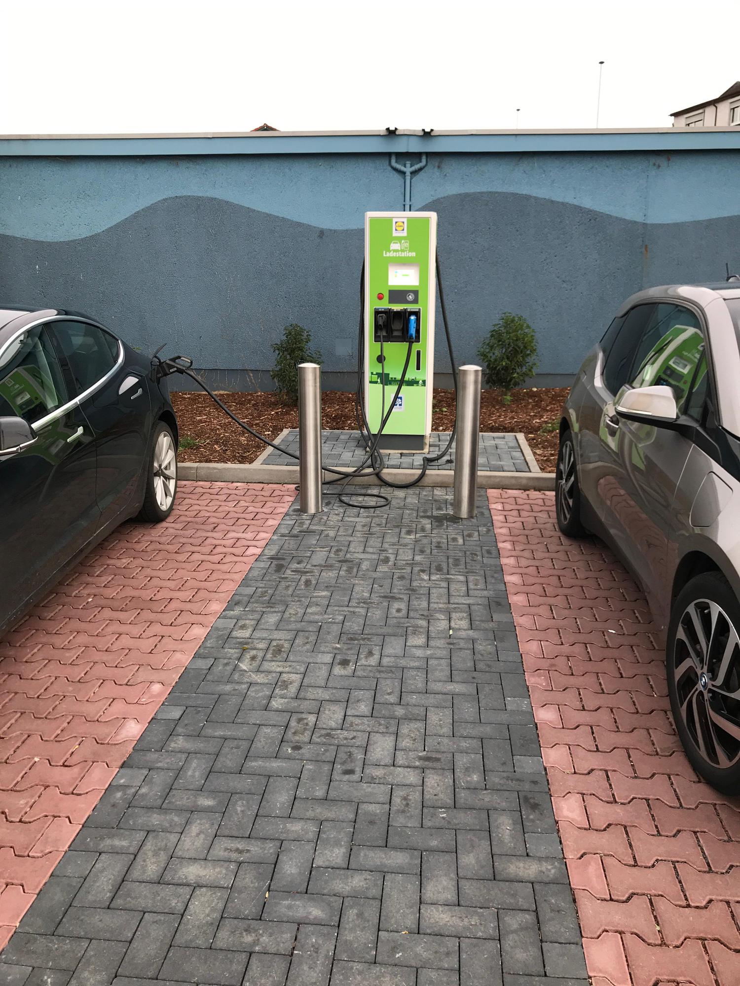 Lidl Alzeyer Straße Bad Kreuznach, RP EV Station