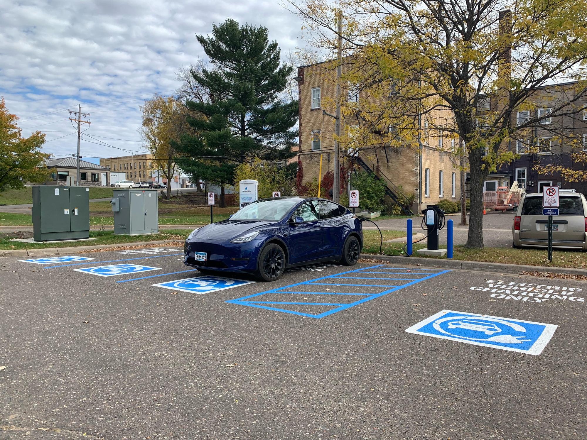 Maple Island Park Little Falls Little Falls, MN EV Station