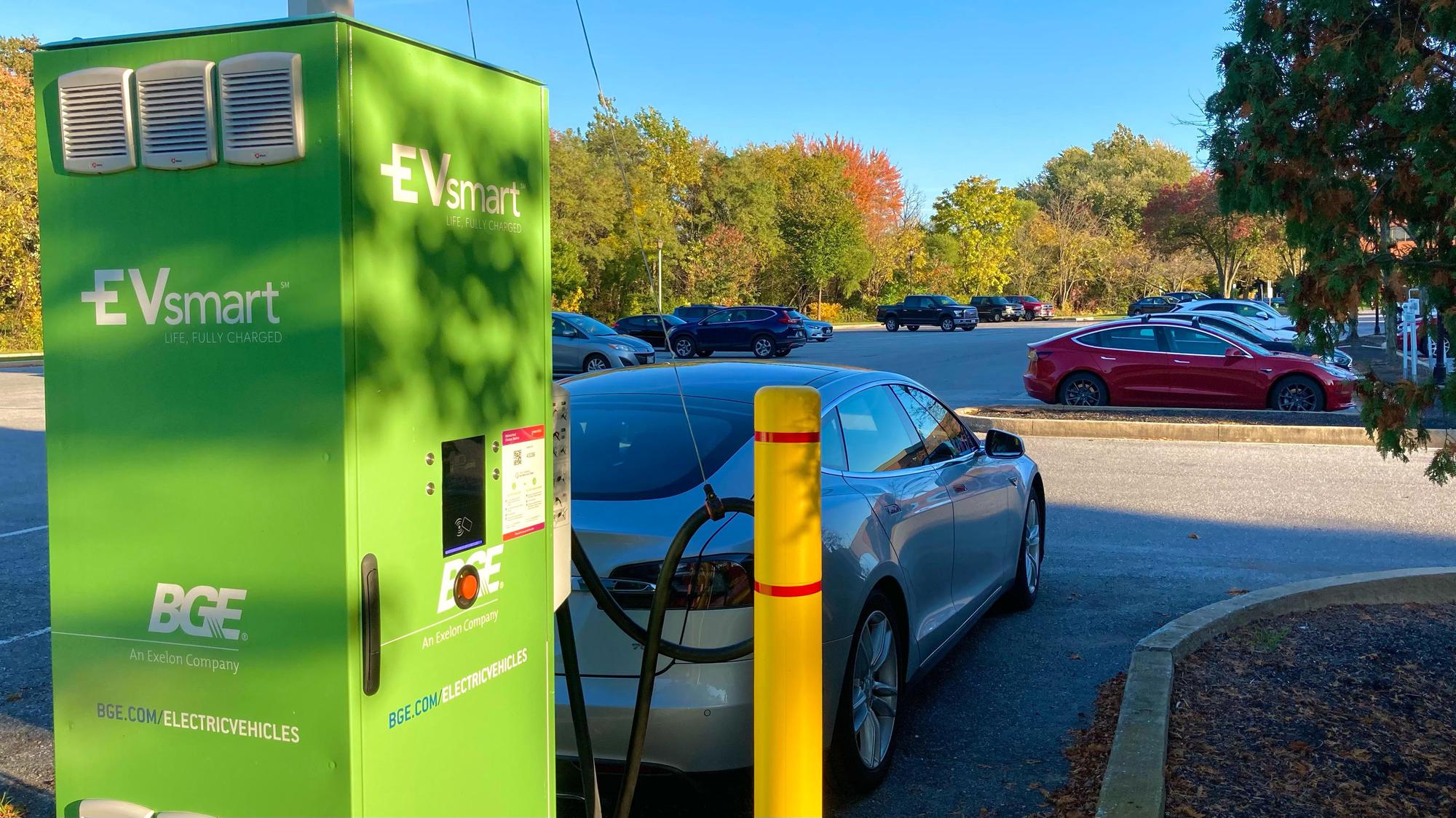 Carroll County Commissioner's Office Westminster, MD EV Station