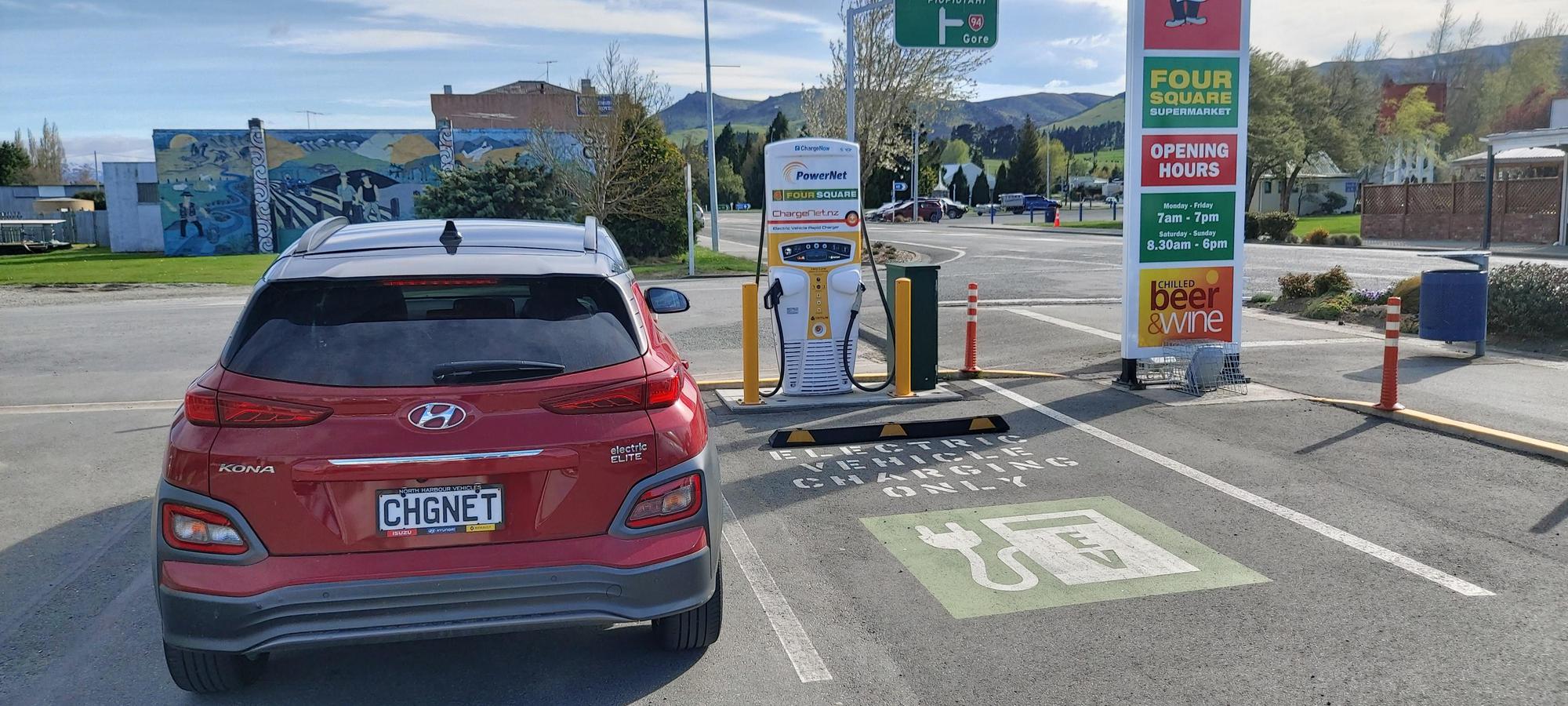 Lumsden Four Square Lumsden, Southland EV Station