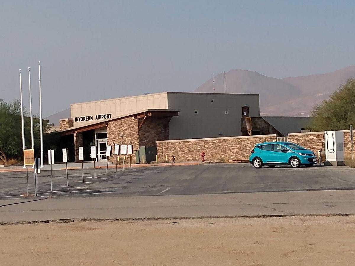 Inyokern Airport Inyokern, CA EV Station