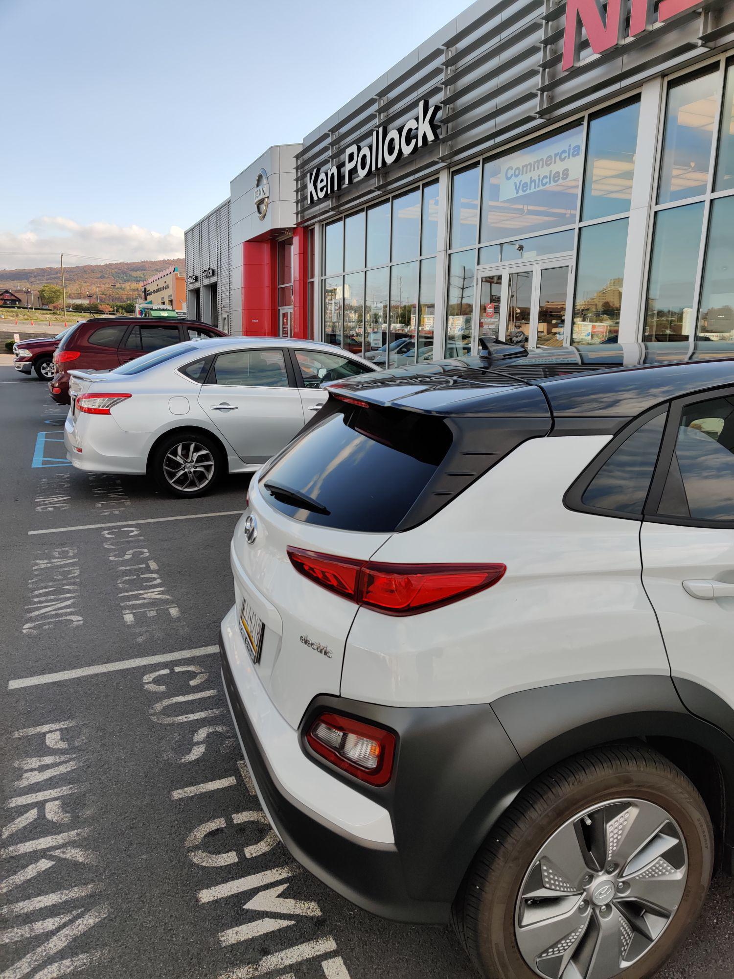 Ken Pollock Nissan WilkesBarre Township, PA EV Station