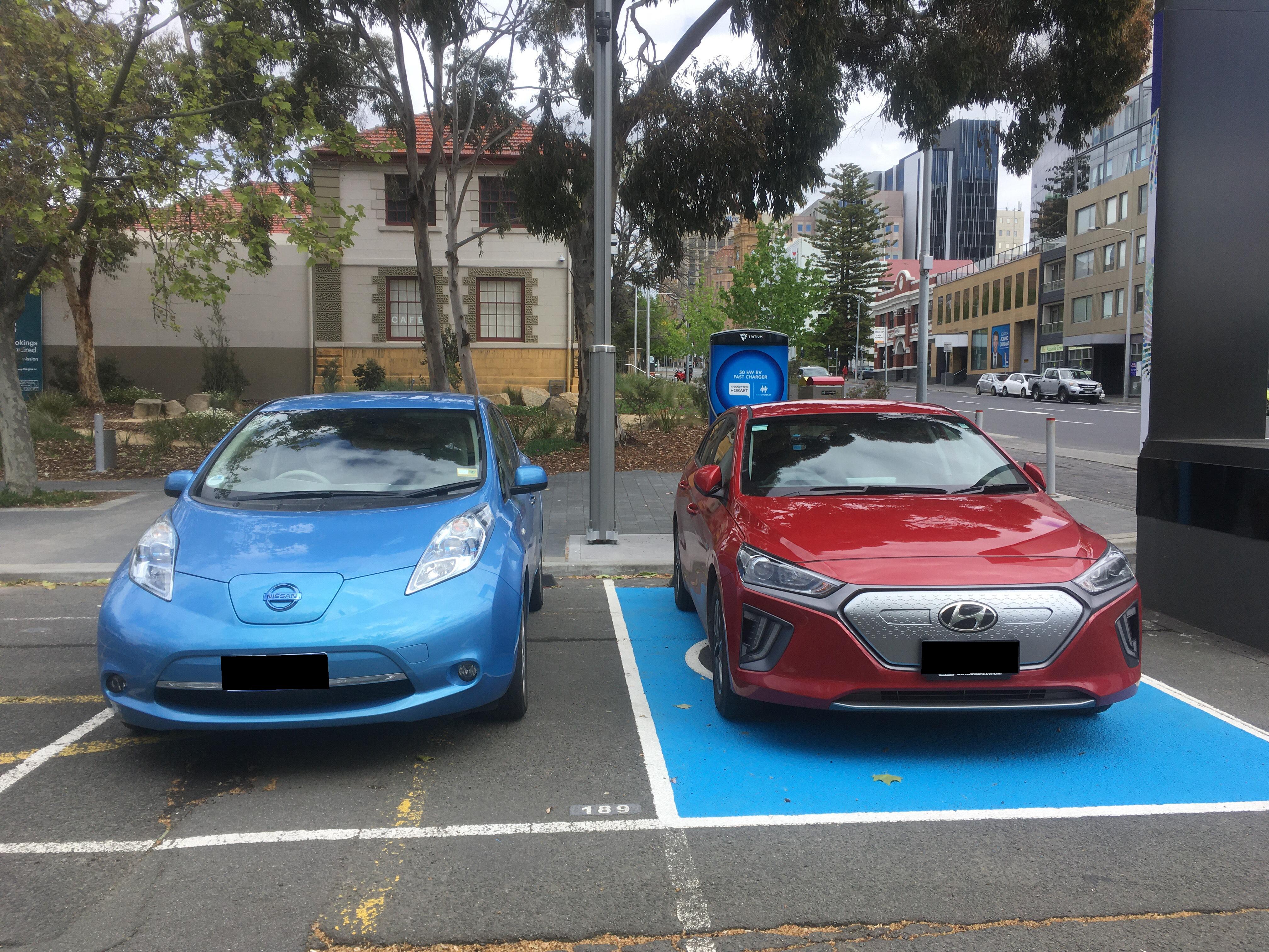 Dunn Place Car Park Hobart, TAS EV Station