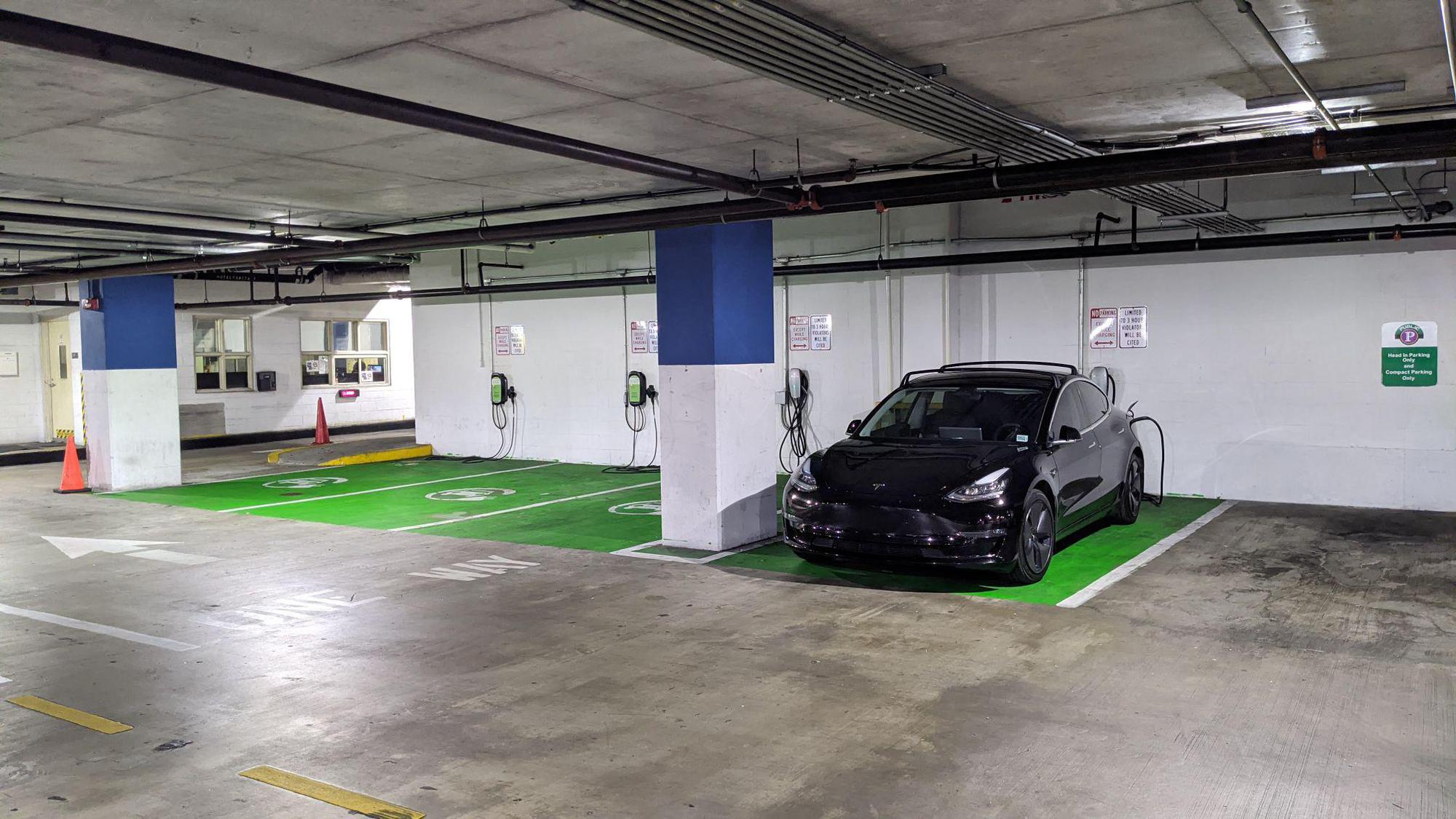 Whitaker Street Parking Garage Savannah, GA EV Station